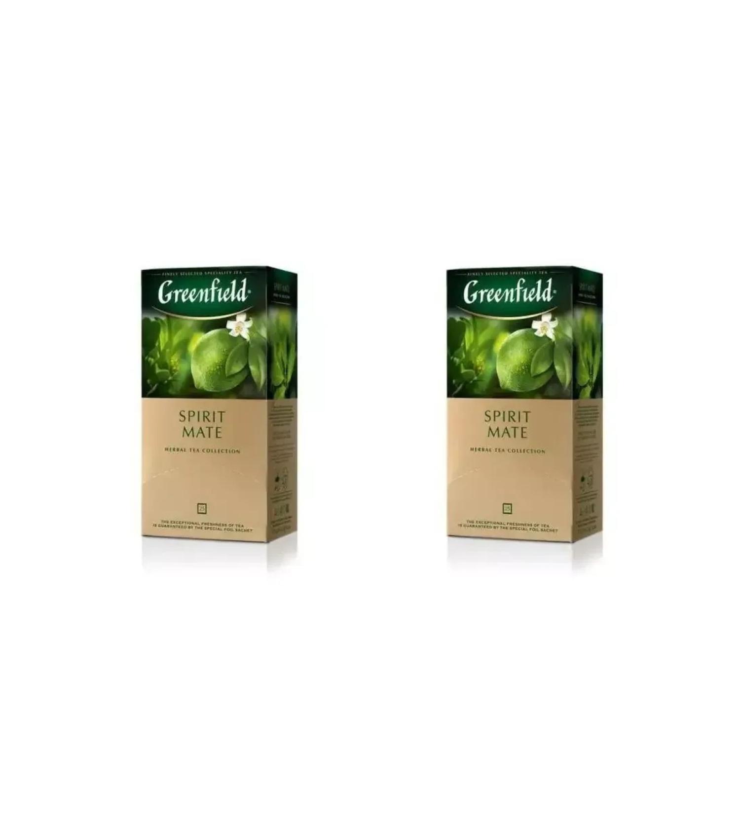 Greenfield Herbal tea spirit mate 2 U to 25 bags - Buy Online on GoSupps.com