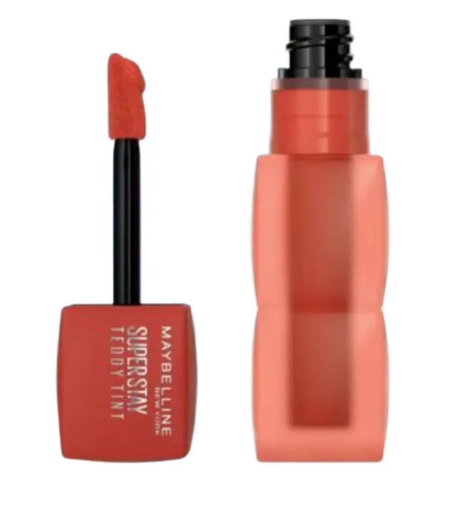 Maybelline New York Matte Tint for the lip Superstay Teddy Tint Latte Togo 75 - Buy Online on GoSupps.com
