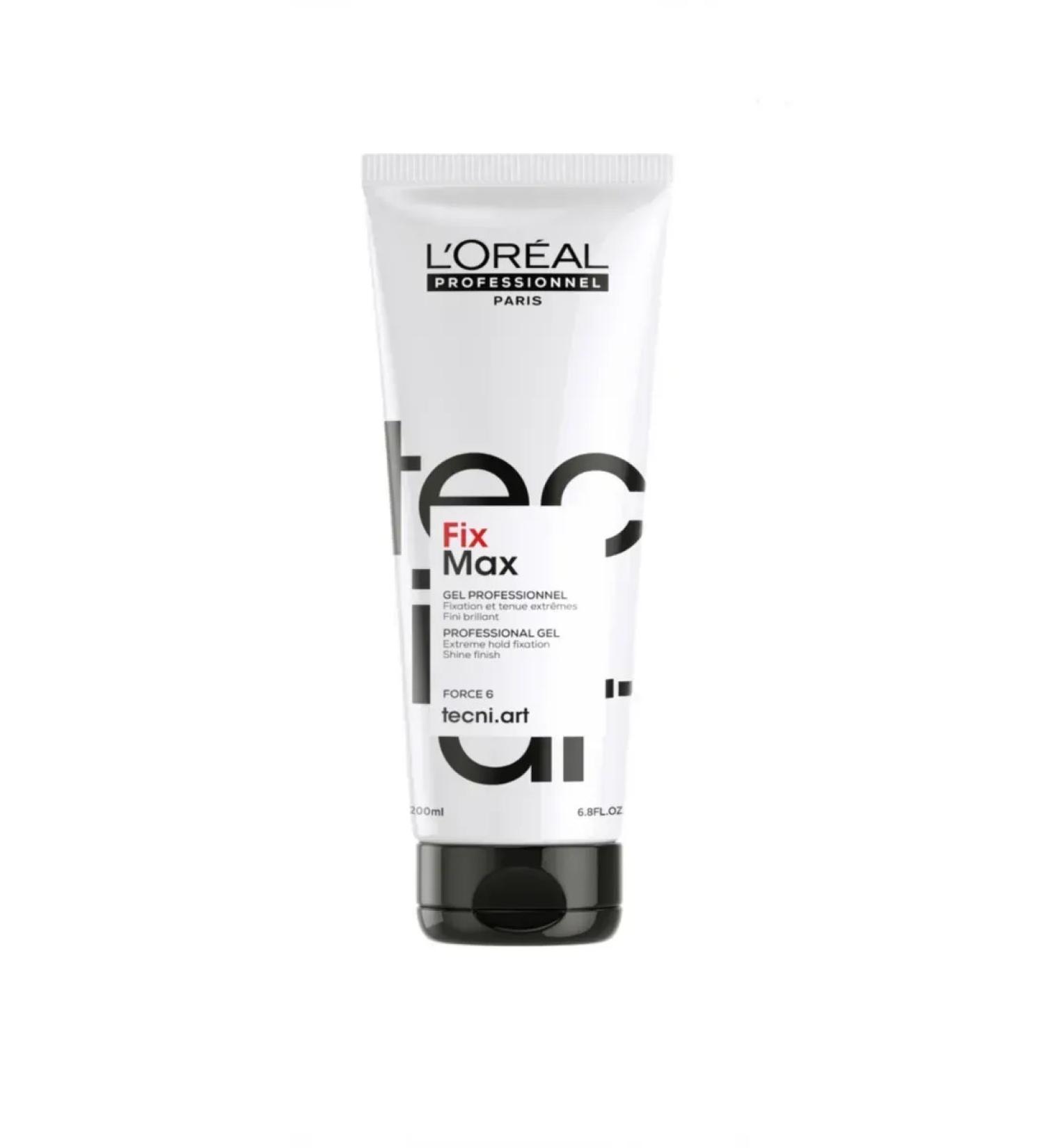 L'Oreal Professionnel Extracial fixation gel Tecni Art Fix Max 200 ml - Buy Online on GoSupps.com