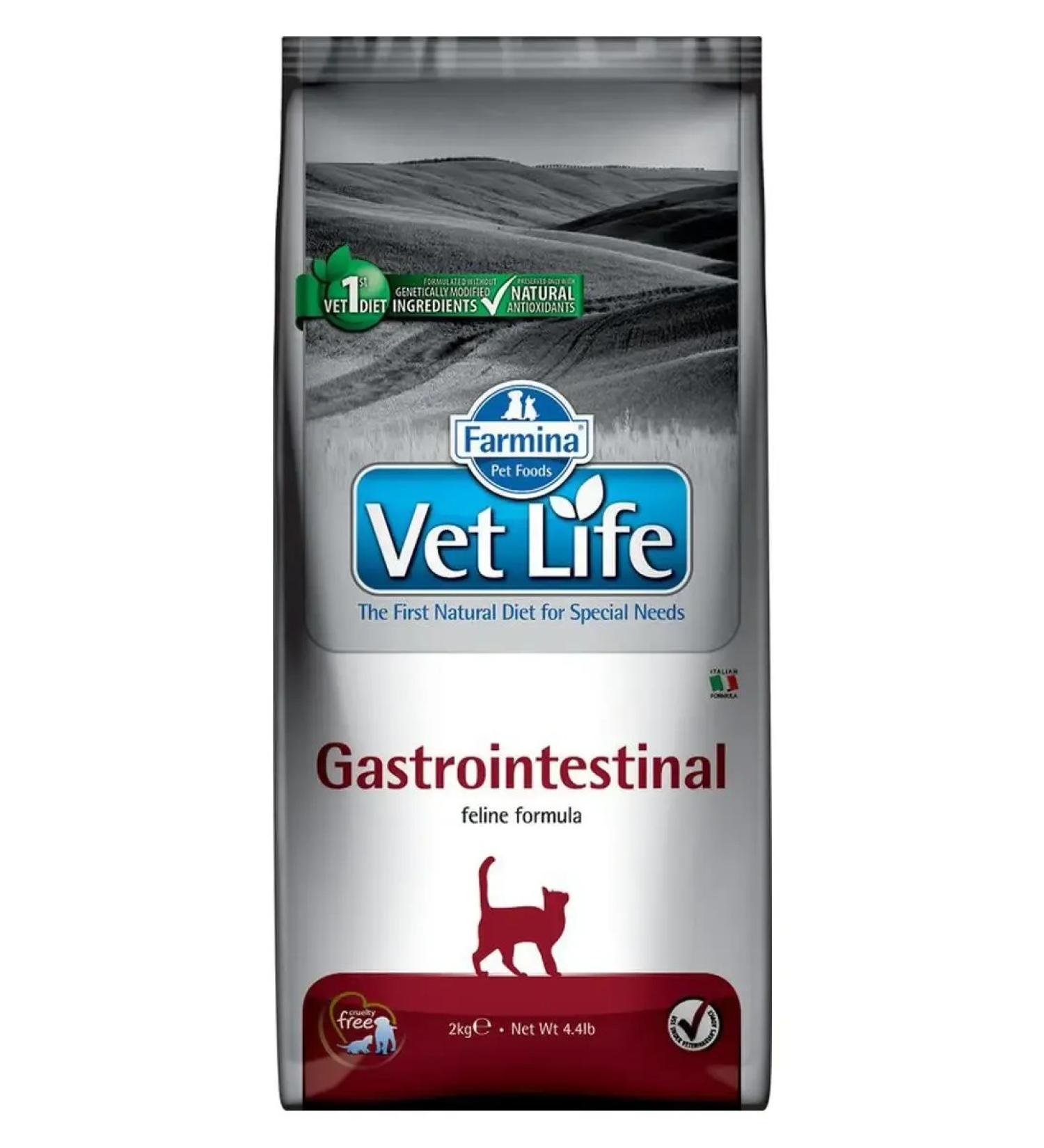 Farmina Vetlife GastroinTestinal Chicken Diet-D to Knro Ground 2kg - Buy Online on GoSupps.com