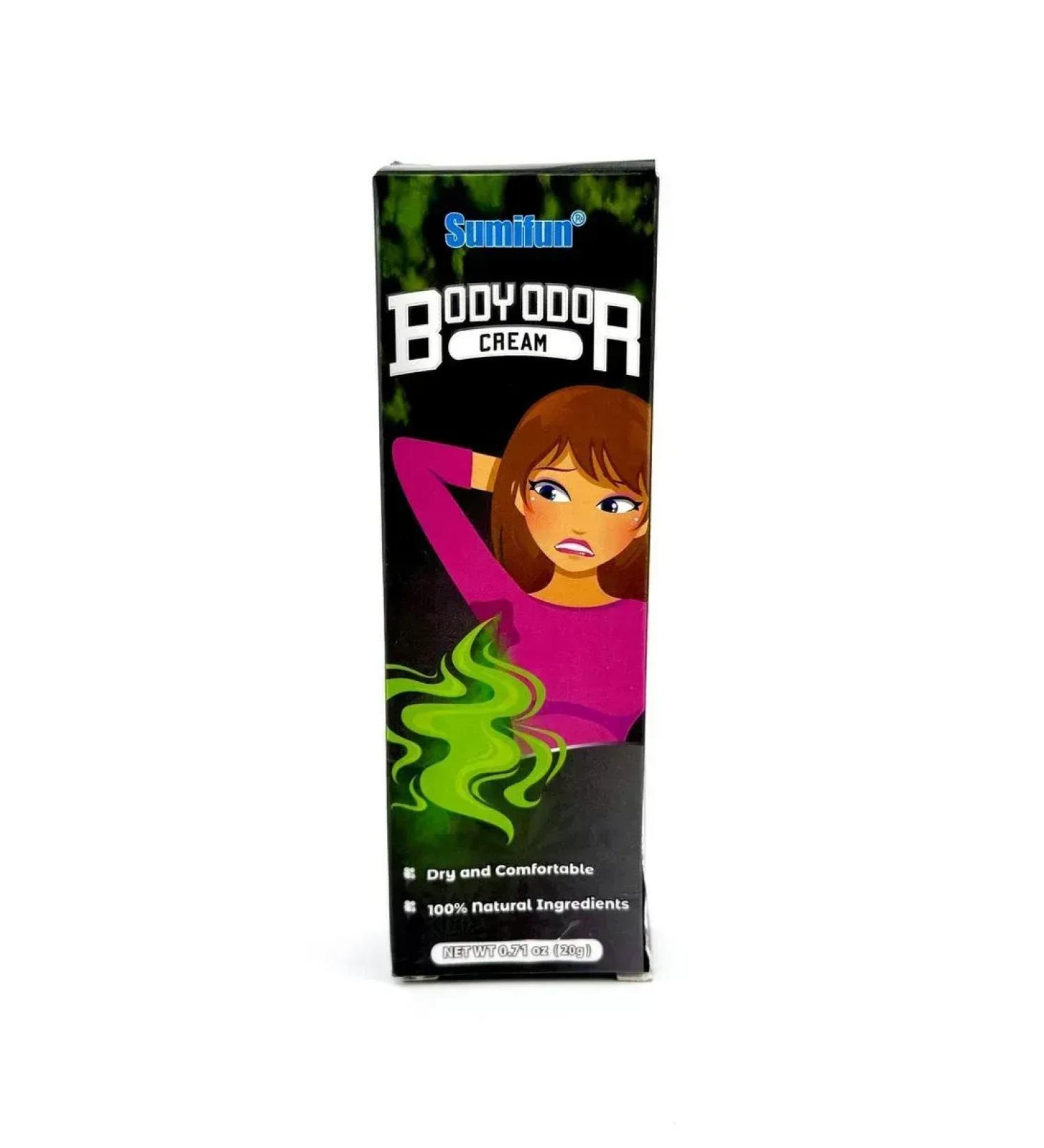 Dikras cream against sweat smell