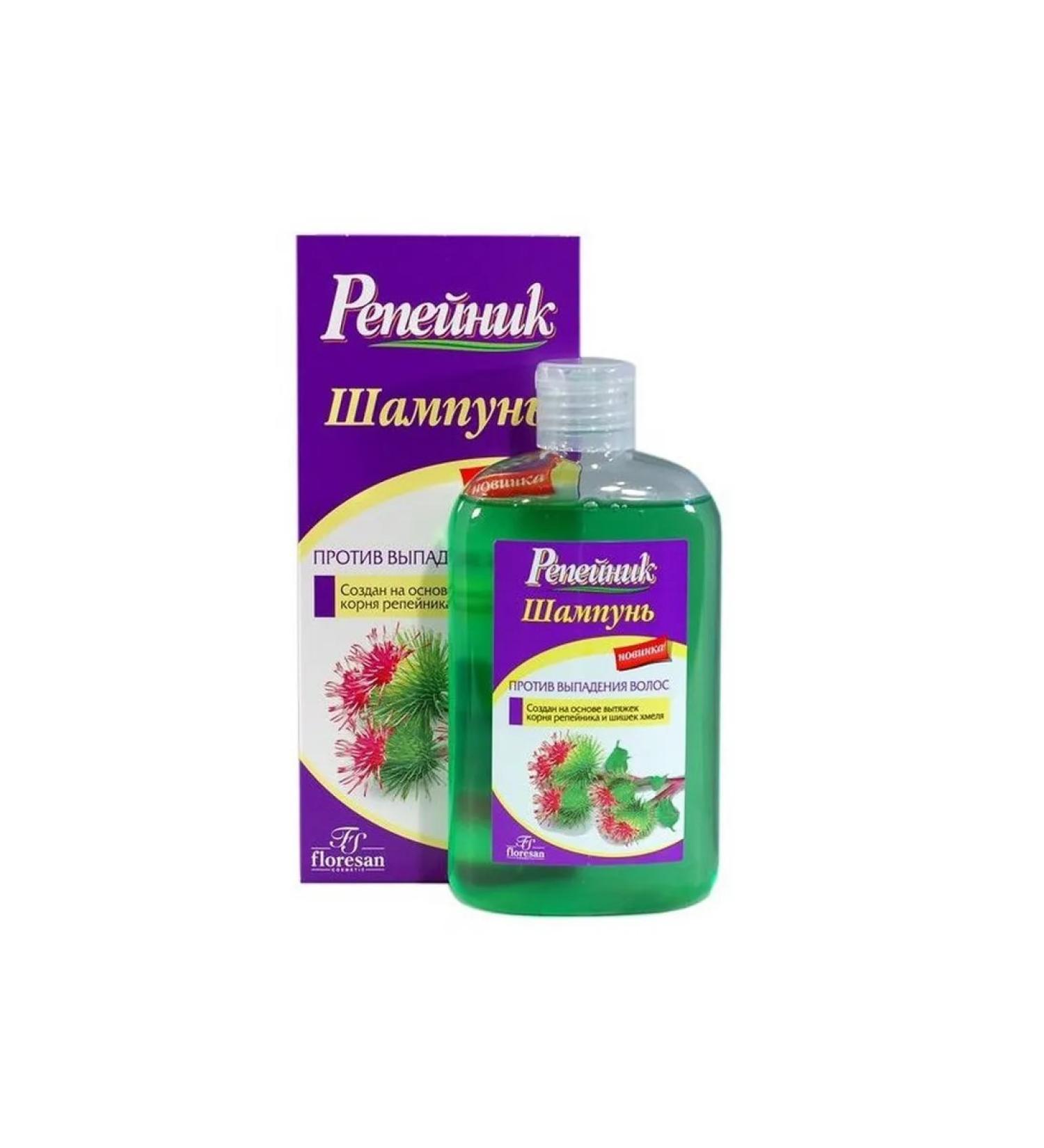 Floresan burdock shampoo against hair loss Formula 8