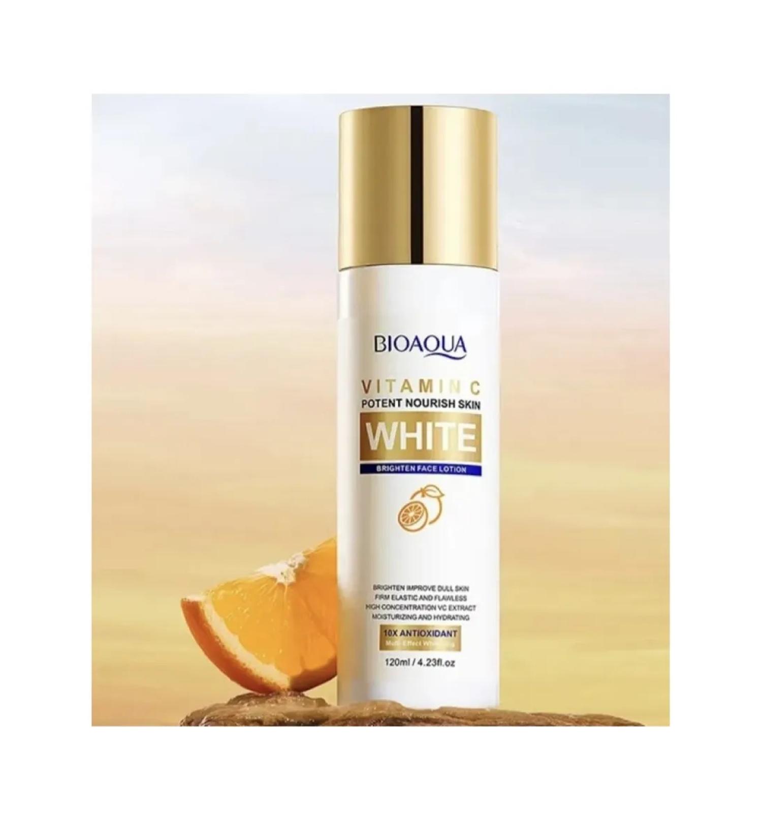 BIOAQUA New Face lotion Bioaqua Vitamin C White Brighten - Buy Online on GoSupps.com