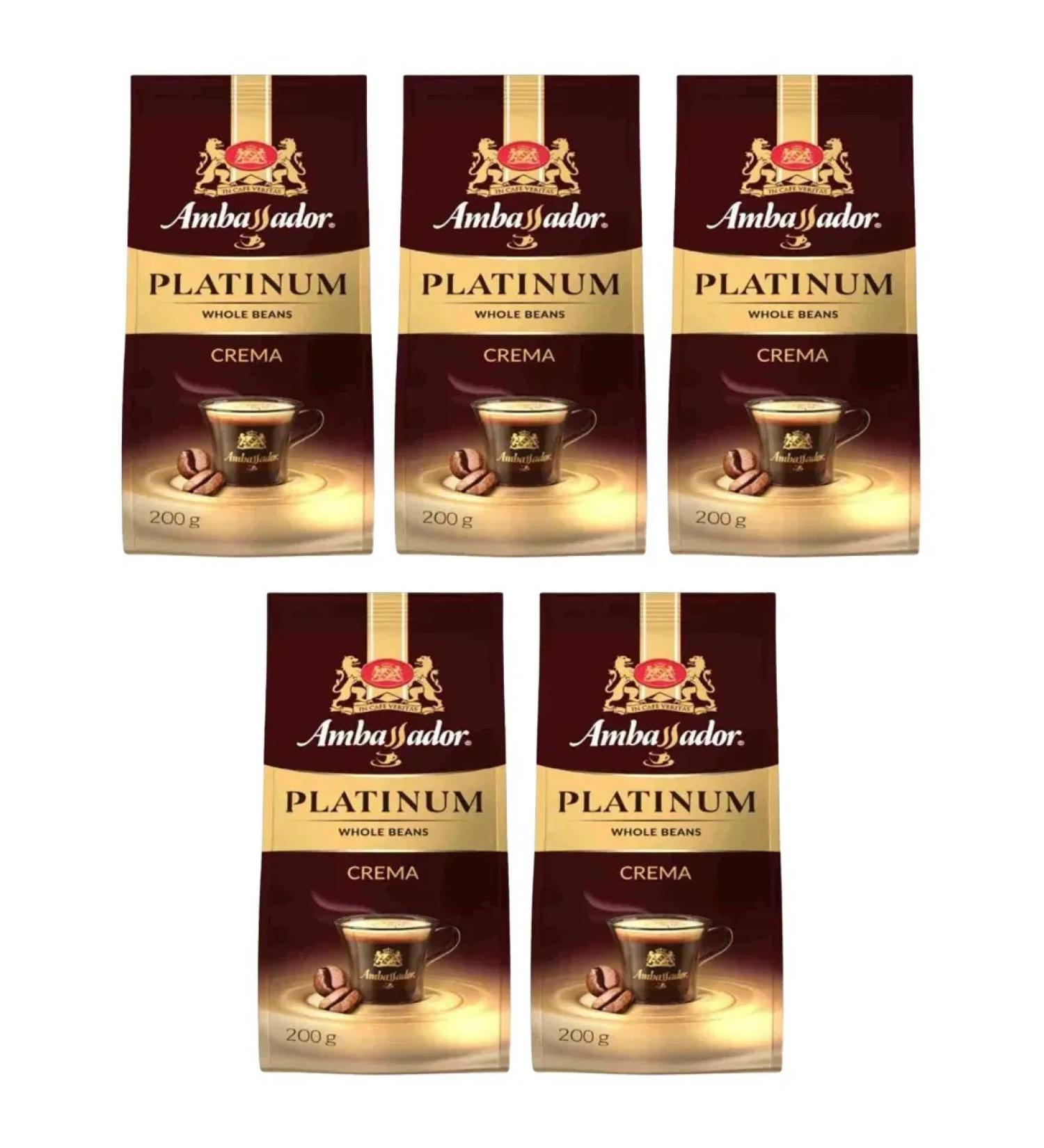 Ambassador Coffee in grains 1 kg Platinum Crema