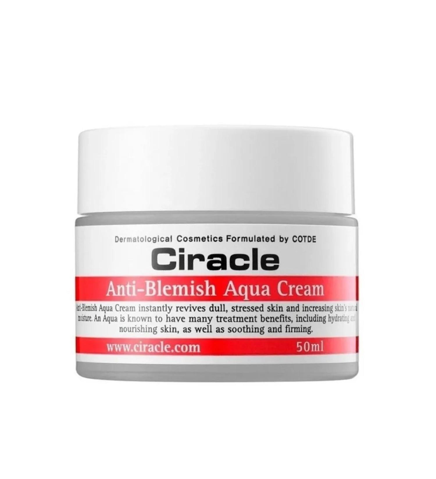 Ciracle Moisturizing face cream Anti-Blemish Aqua Cream