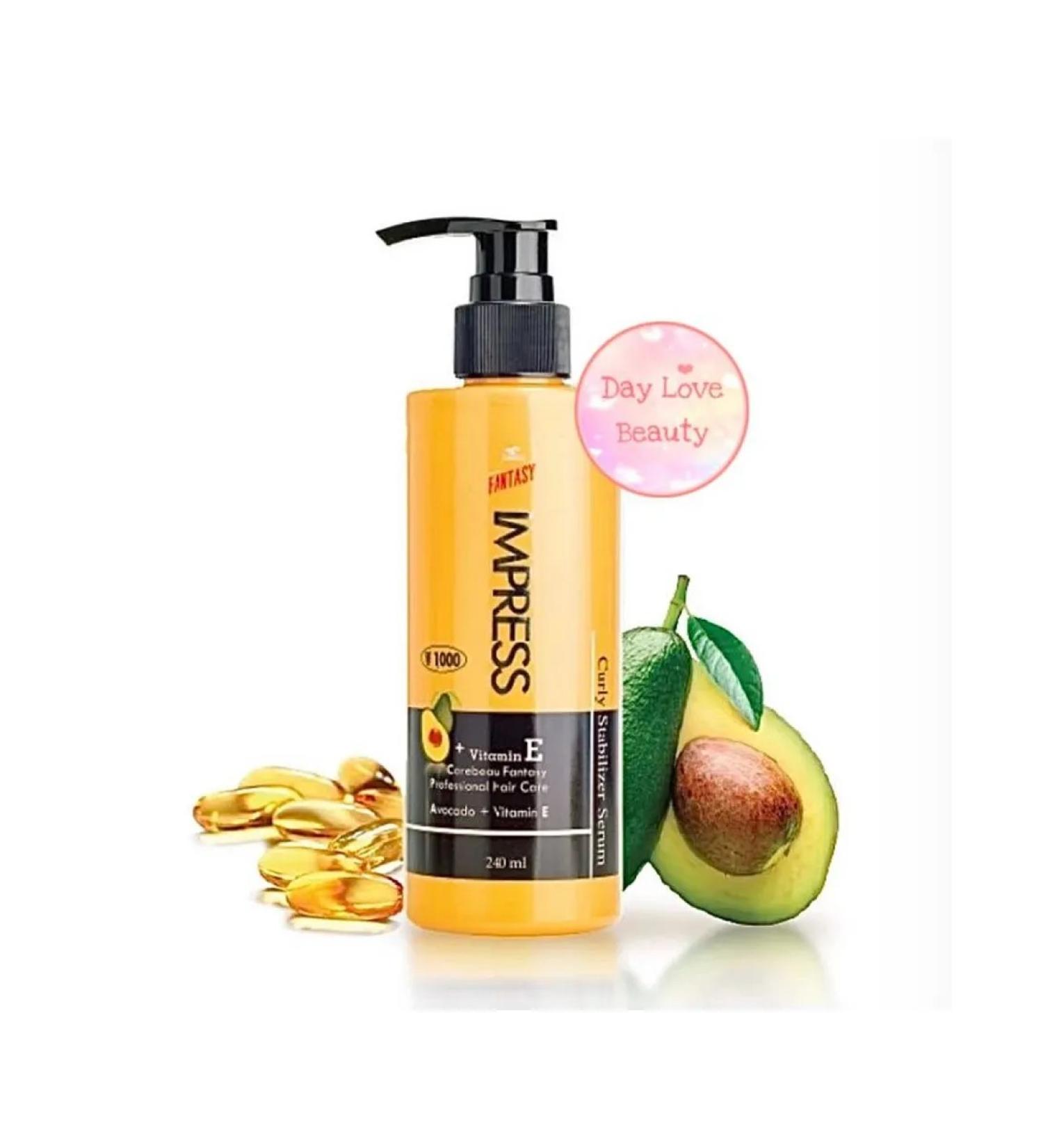 Carebeau Curly hair serum "avocado and vitamin E"