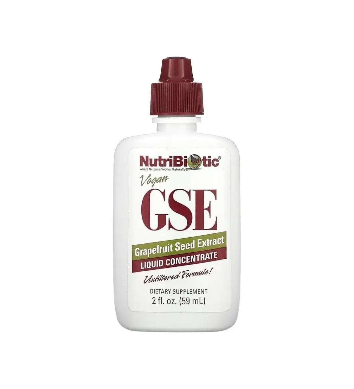 NutriBiotic GSE grapefruit seed extract - Buy Online on GoSupps.com
