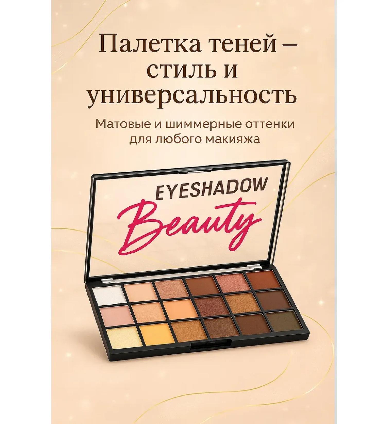 Apu Palette of eyelid shadows with matte and shimmer shades - Buy Online on GoSupps.com