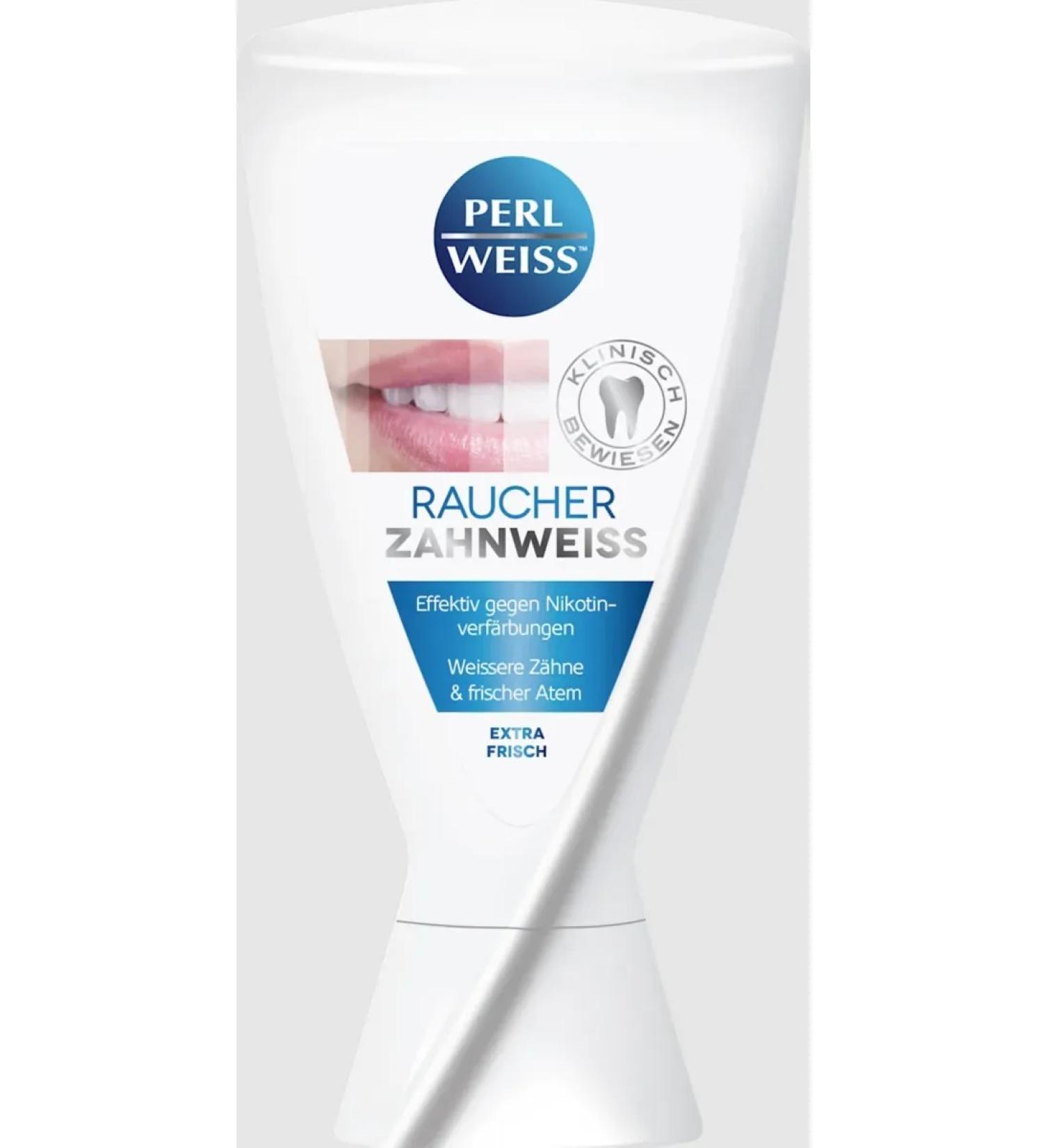 Pearl Weiss Whitening toothpaste Raucher Zahnweiss 50 ml - Buy Online on GoSupps.com