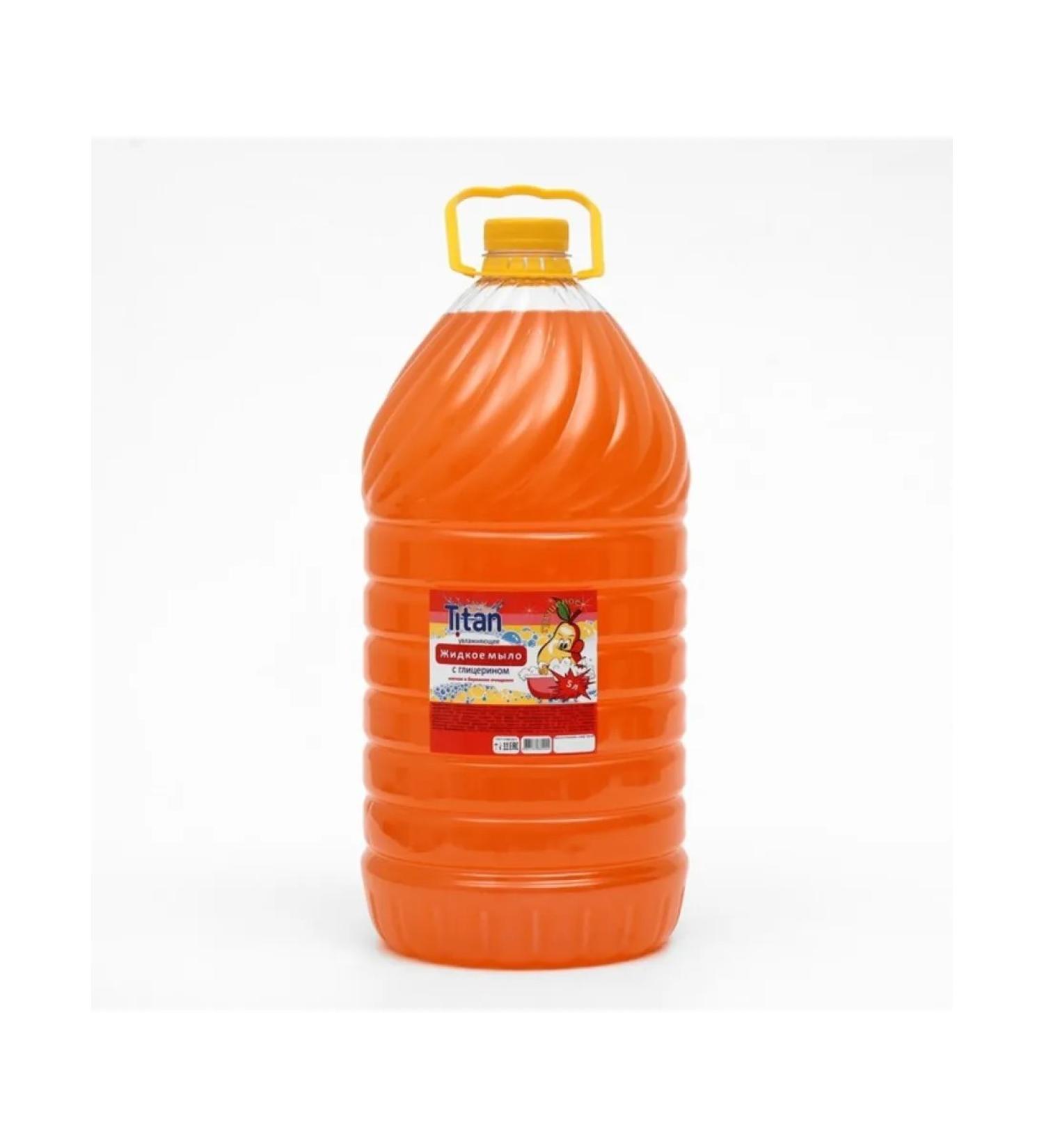 TITAN Liquid pear soap cosmetic soap 5 liters - Buy Online on GoSupps.com