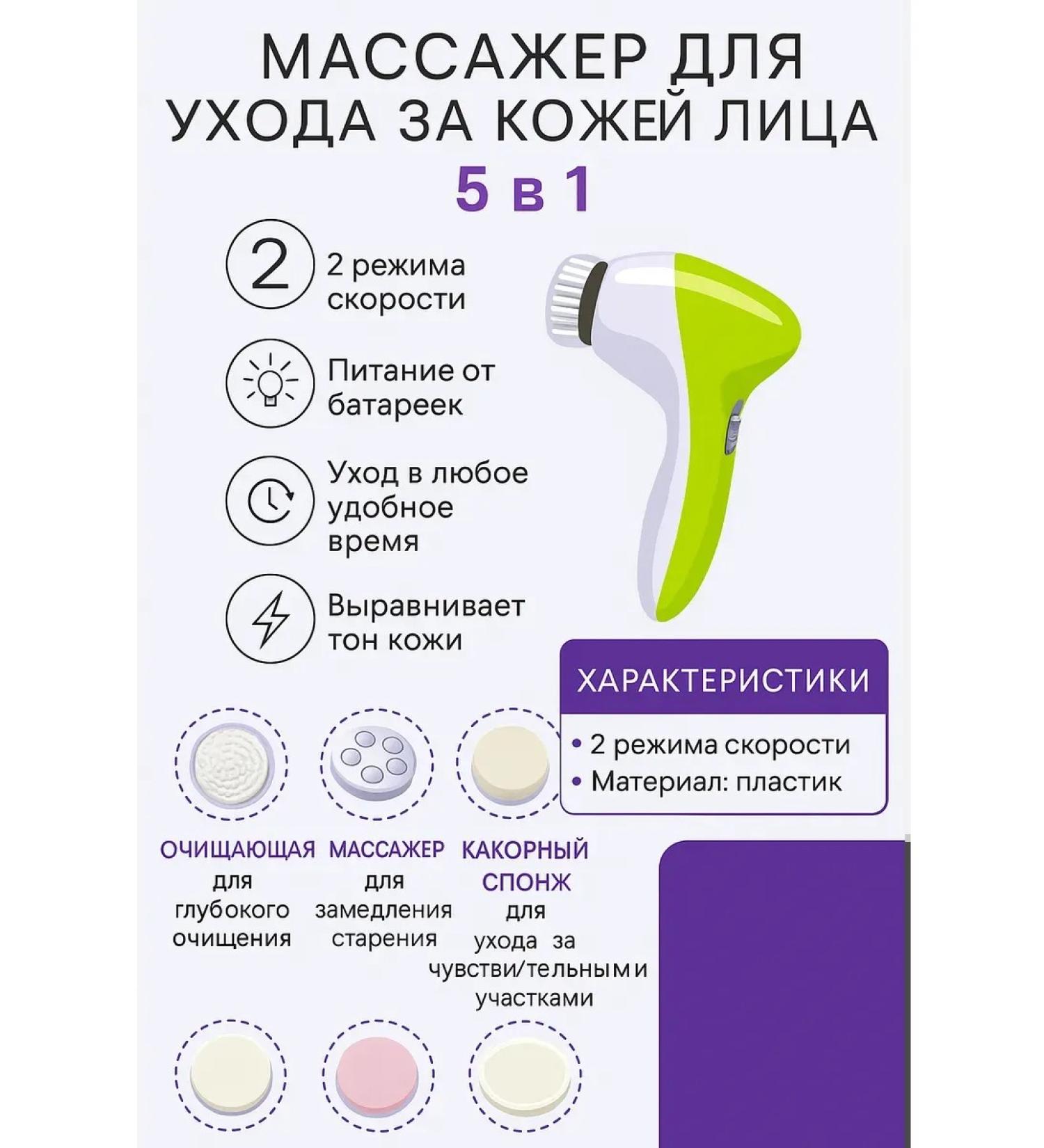 Usya Apparatus massager for skin care 5 in 1 - Buy Online on GoSupps.com