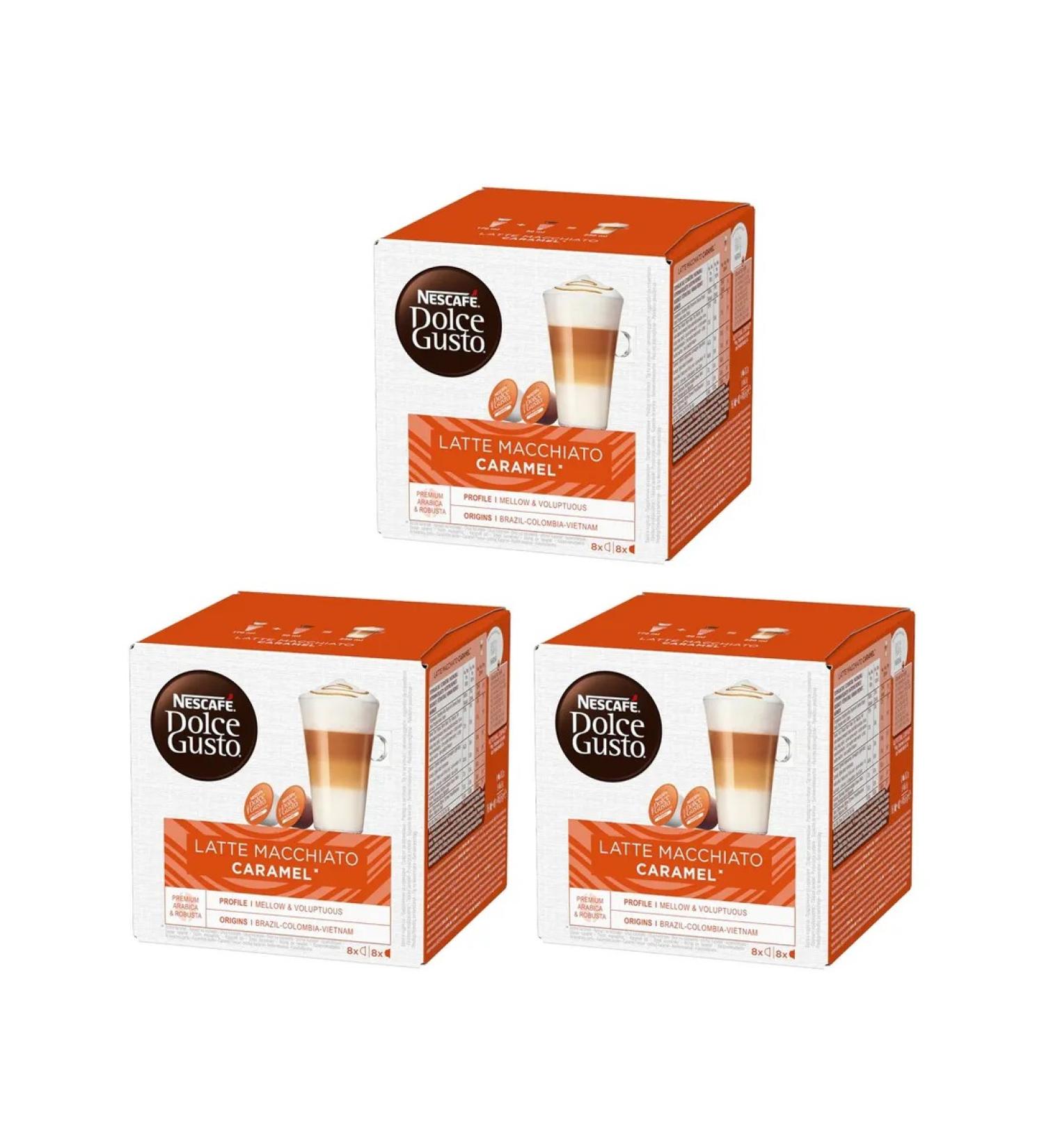 Nescafe Dolce Gusto Latte Machiato Caramel Latte Macchiato Caramel 3 packaging