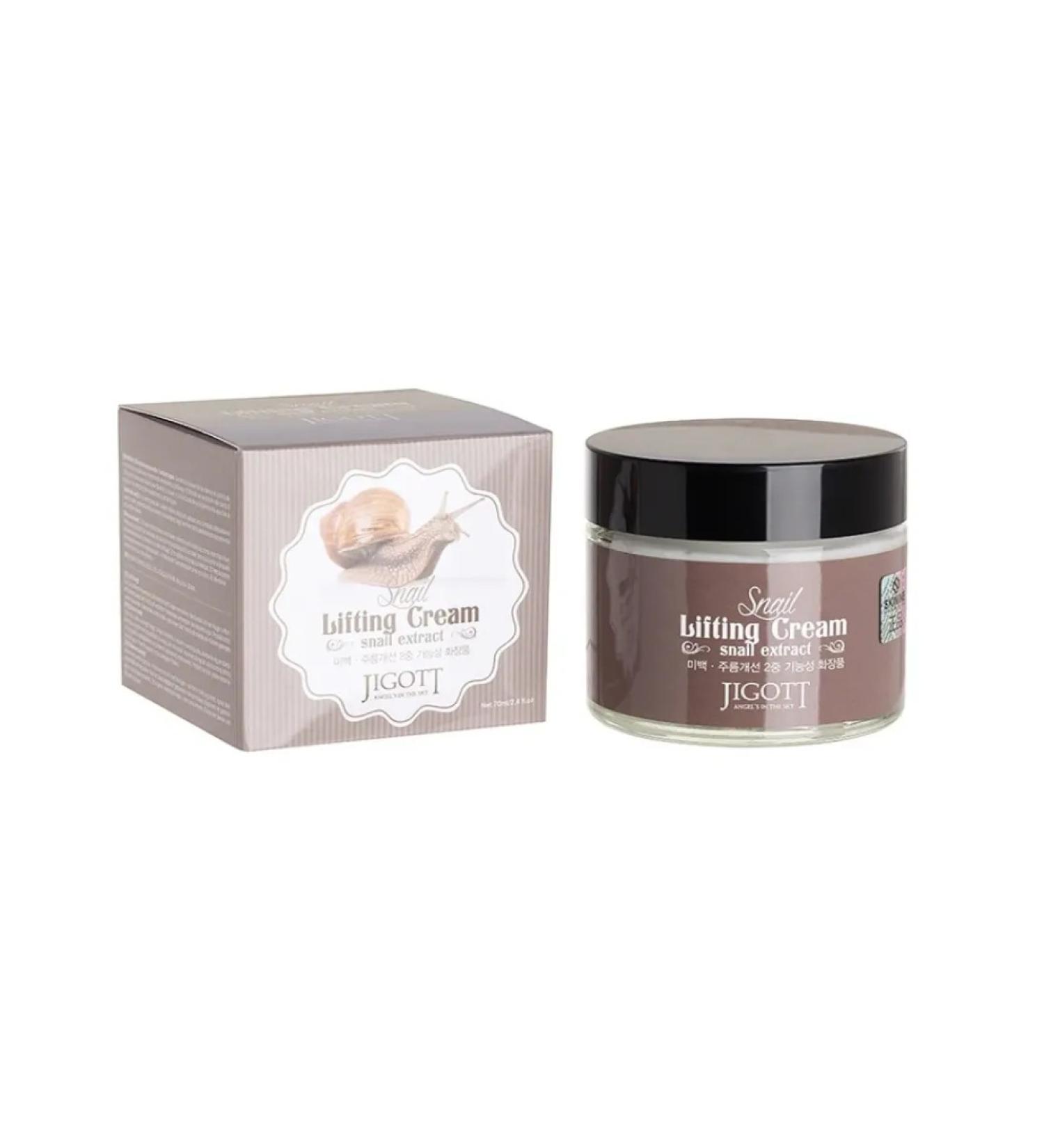 Jigott Lifting Crem for Faces with Musin Snail 70ml