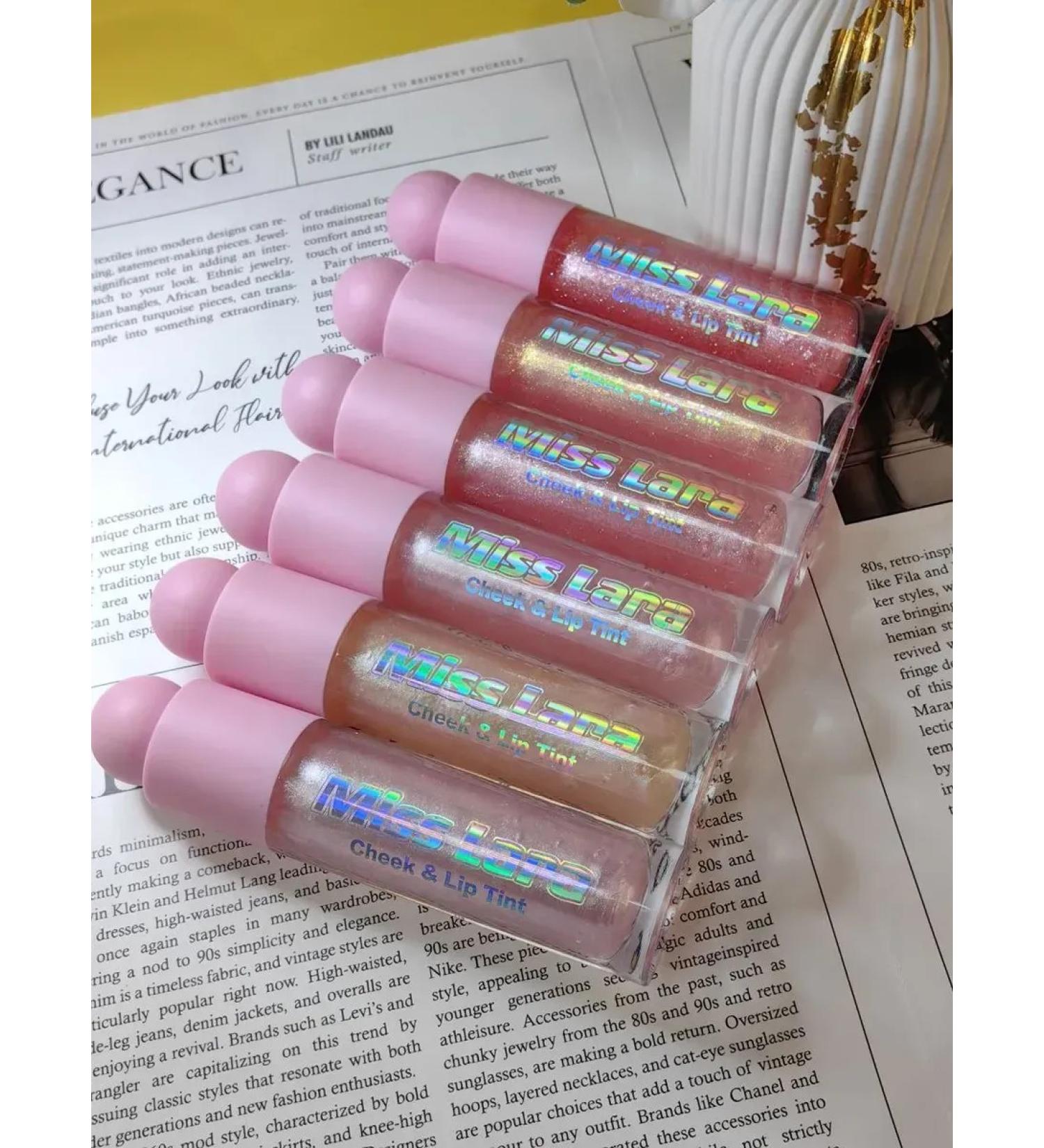 Lip glosses In a set of 6 pcs Miss Lara - Buy Online on GoSupps.com