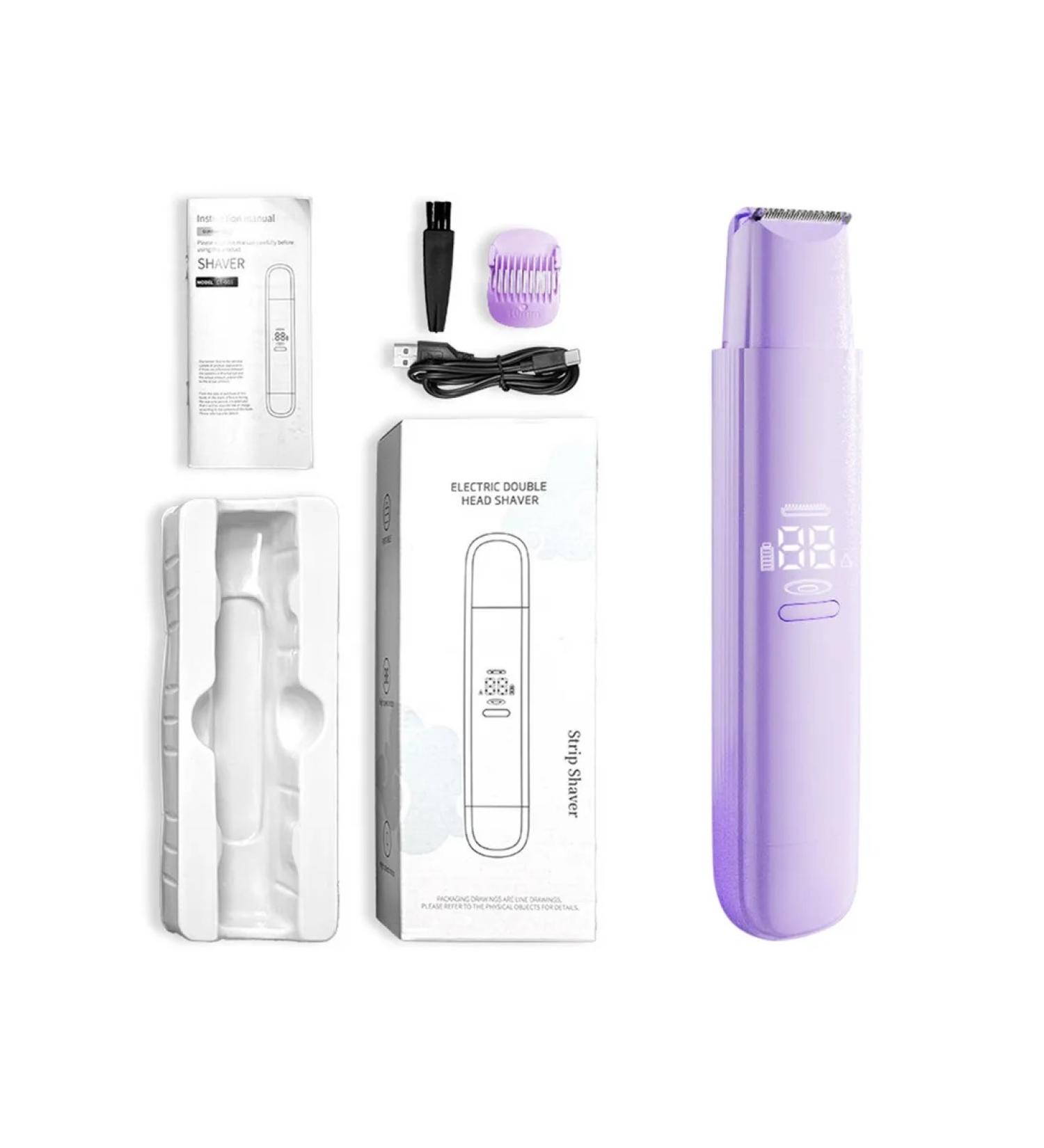 2v1 Elektriwas for a bikini and face Trimmer removes hair - Buy Online on GoSupps.com