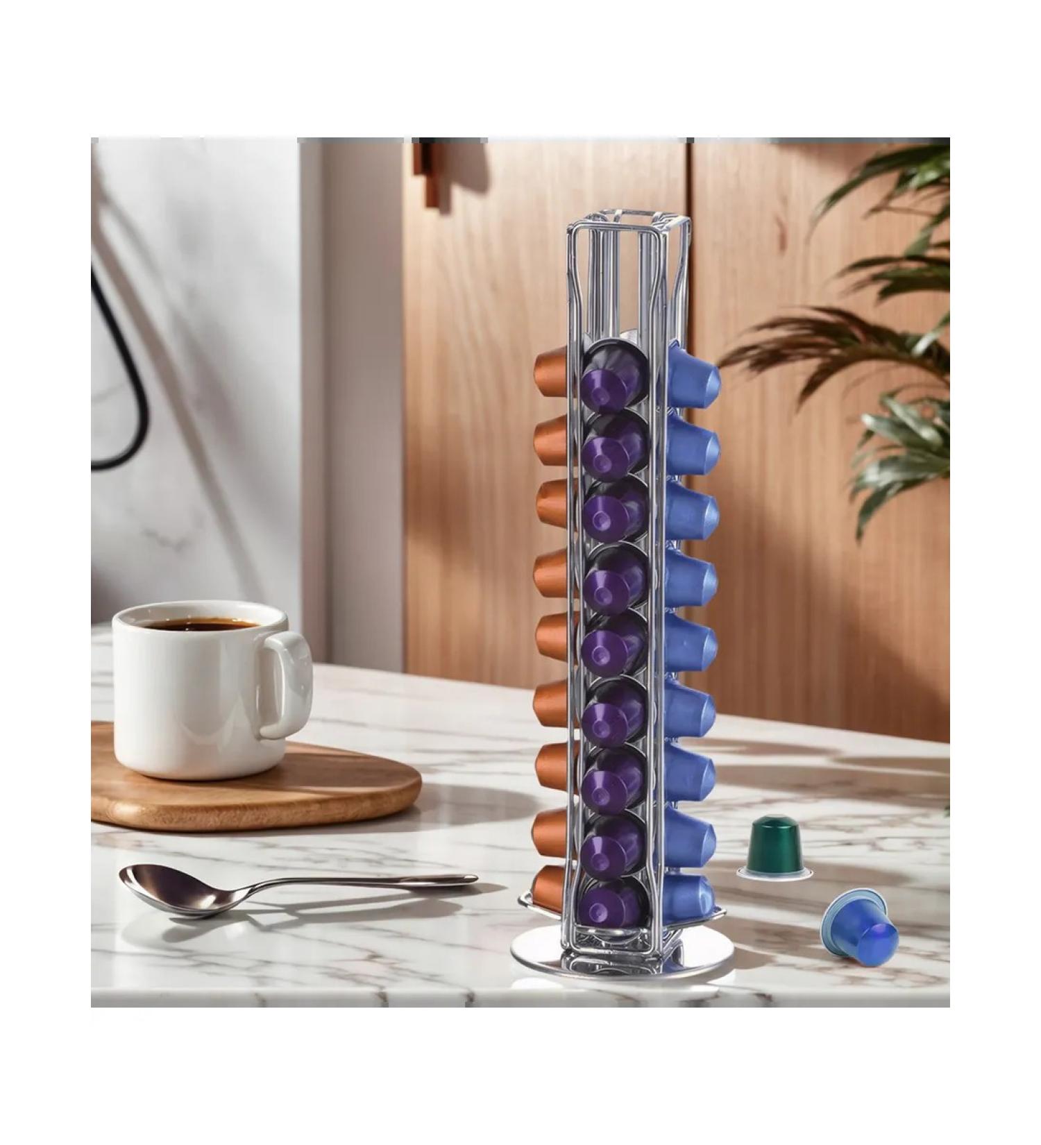 40pcs stand for coffee capsules rotating for coffee machine - Buy Online on GoSupps.com
