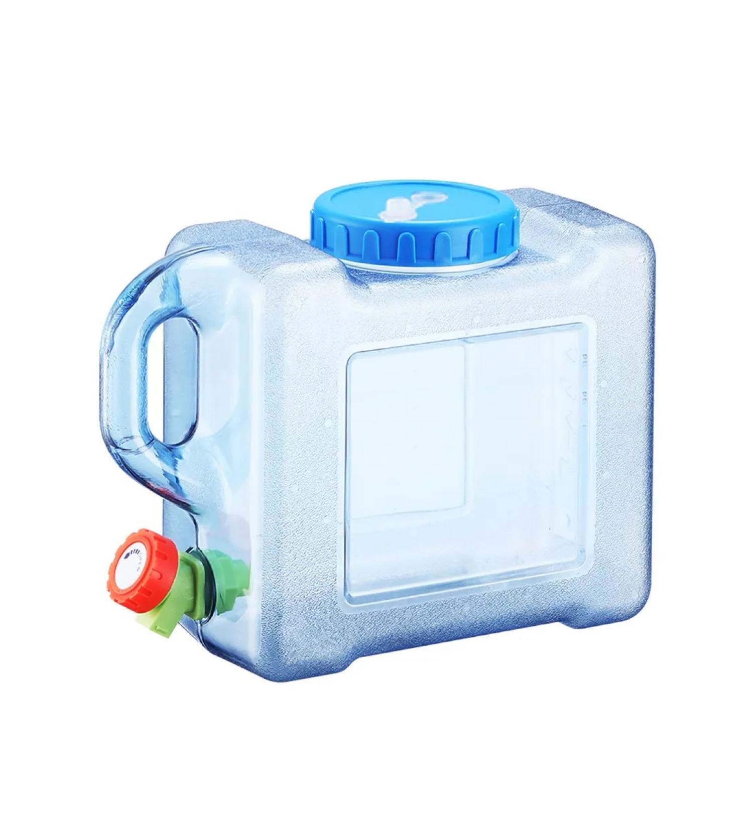 5 liter water tank with a tap net for drinks on fresh air - Buy Online on GoSupps.com