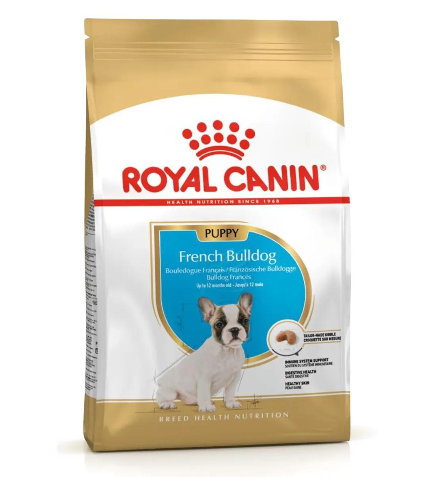 Royal Canin French Bulldog Puppy Food for French Bulldog Puppies 3 kg - Buy Online on GoSupps.com