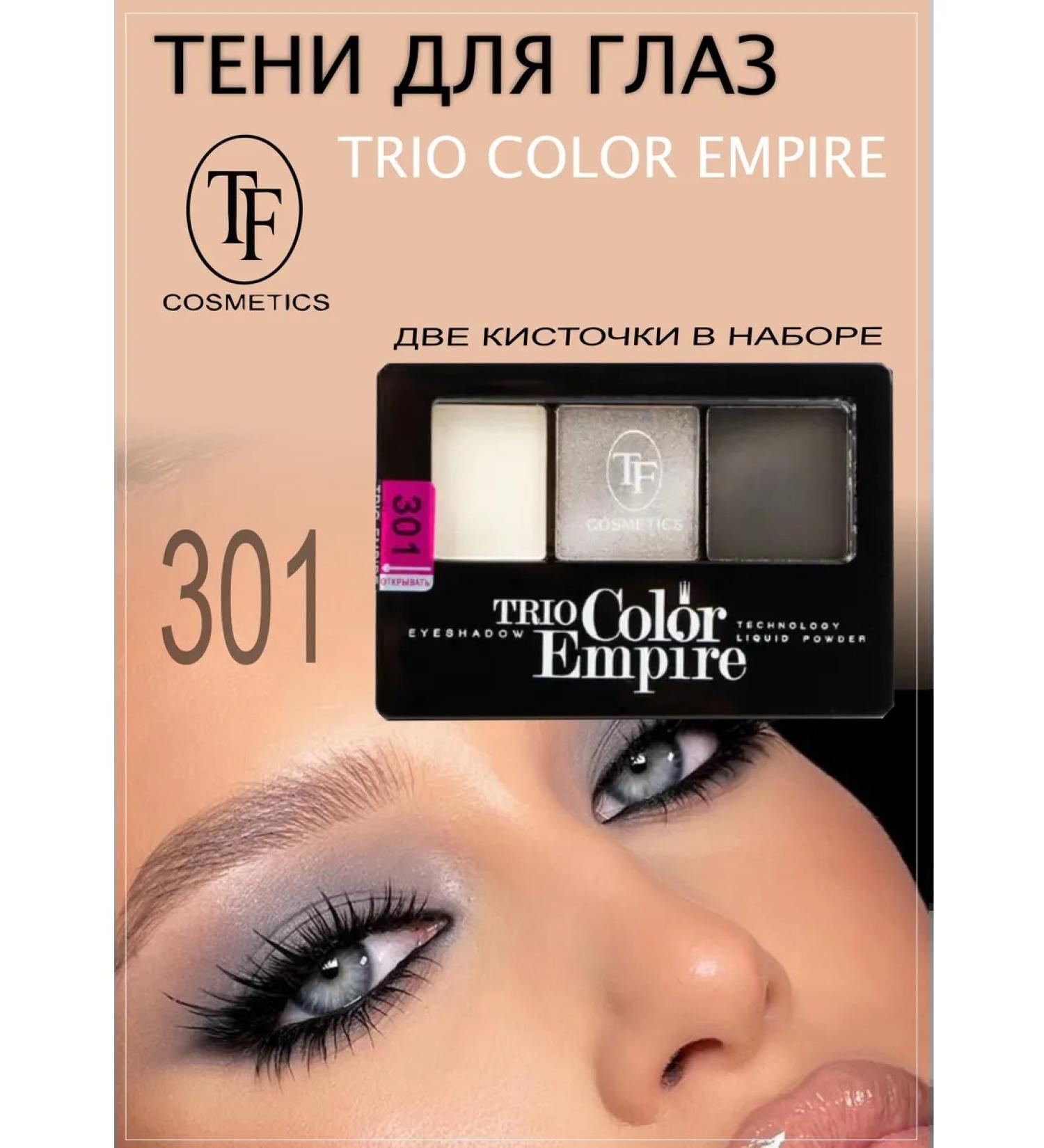 TF Cosmetics Eye shadows three colors 301 cte22