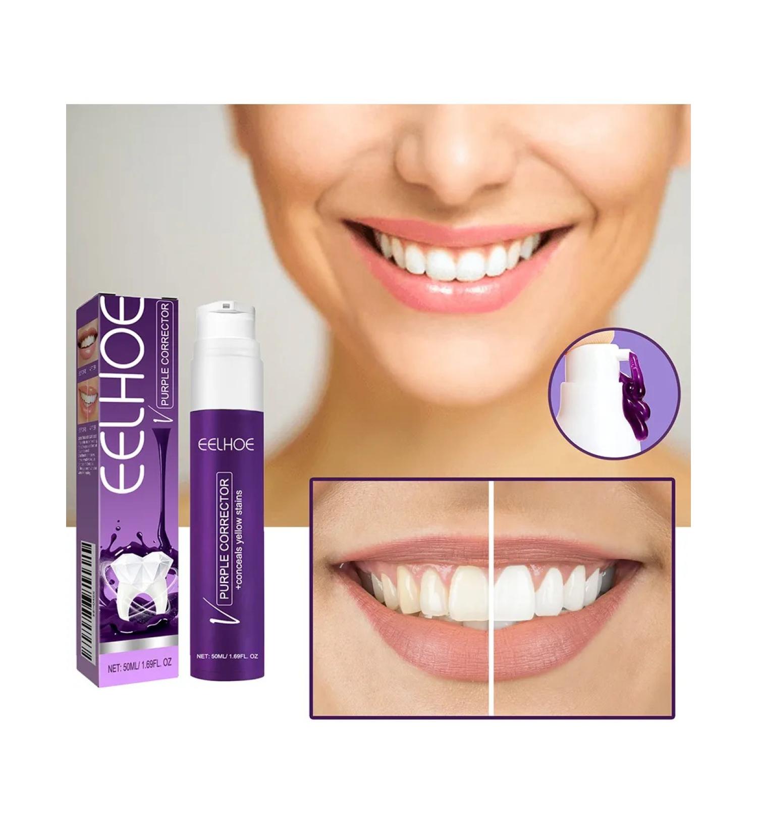 eelhoe Powerful removal of stains tooth paste easier - Buy Online on GoSupps.com