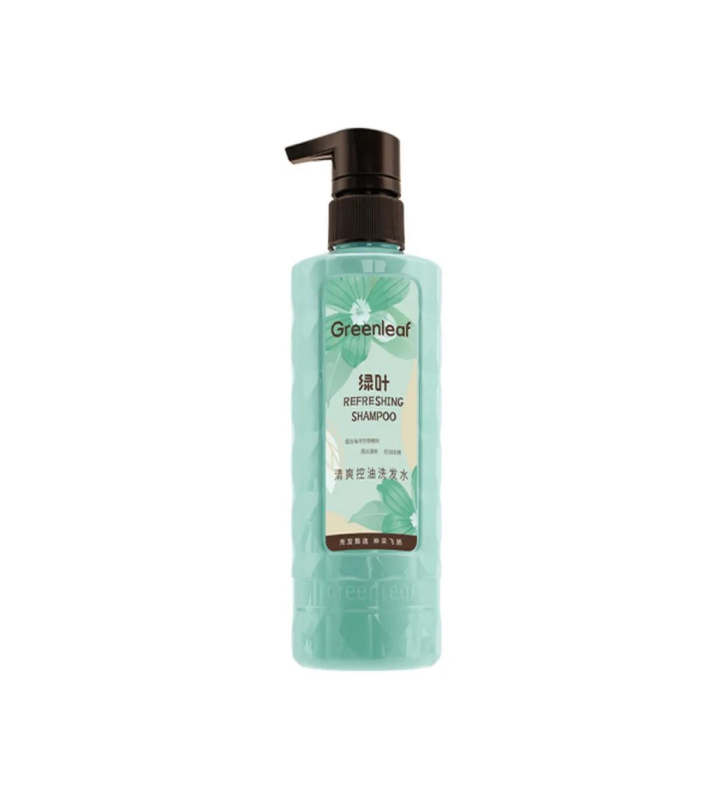Greenleaf Green Leaf refreshing shampoo to control fat content