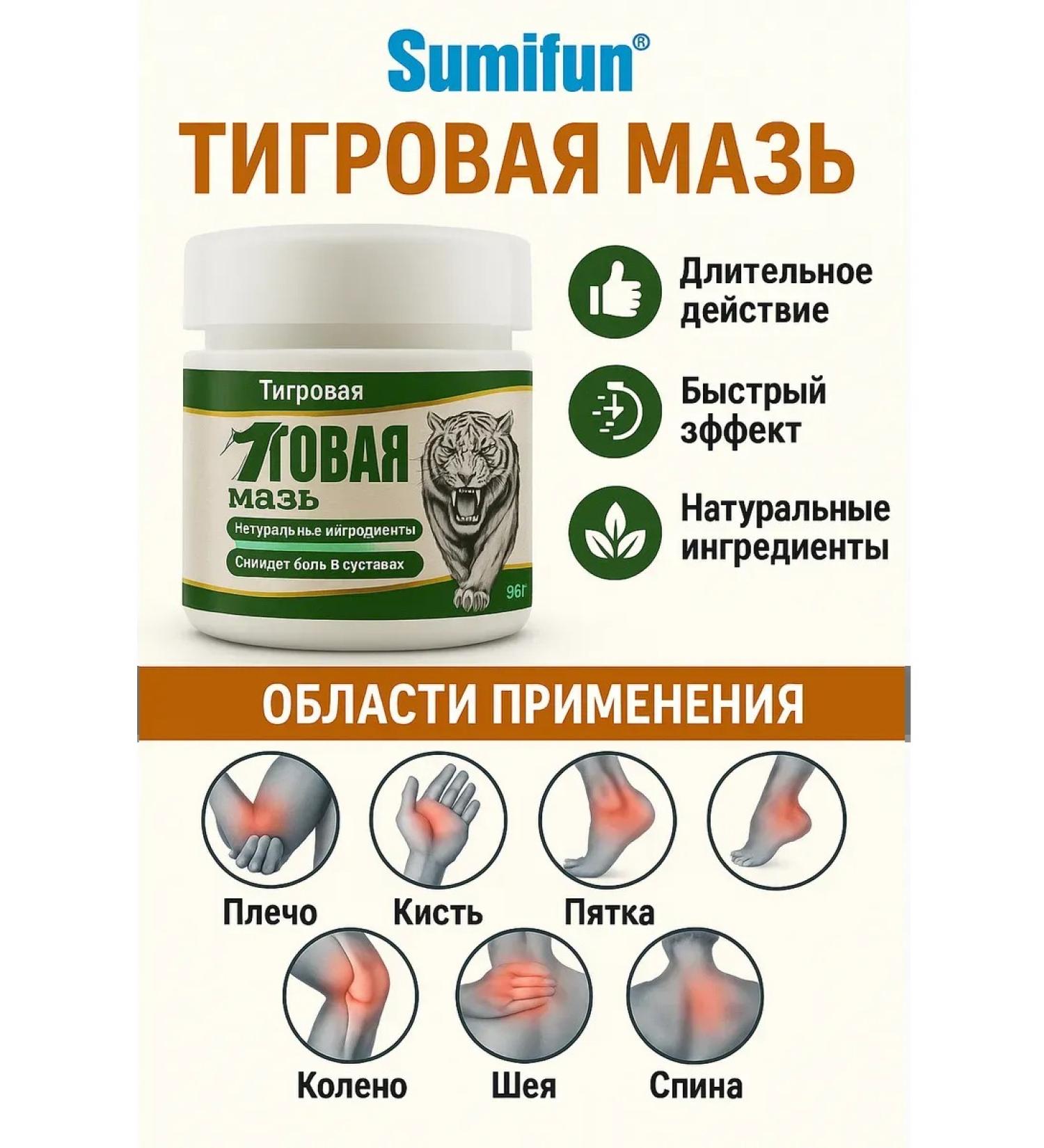 NAMAST Tiger ointment for pain in joints knees muscles - herbal cream-gel. - Buy Online on GoSupps.com