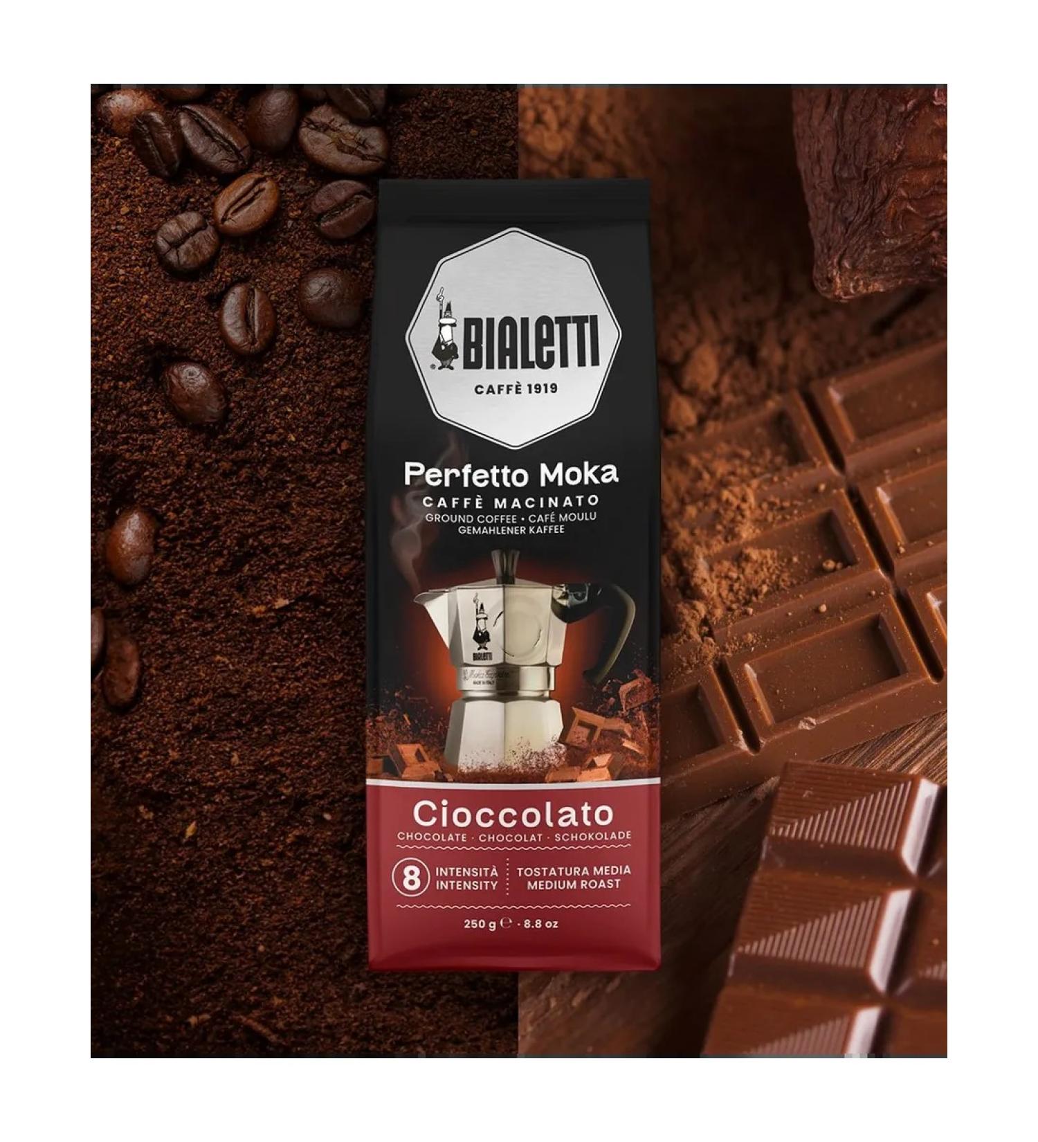 BIALETTI Ground Coffee Perfetto Moka Cioccolato 250g