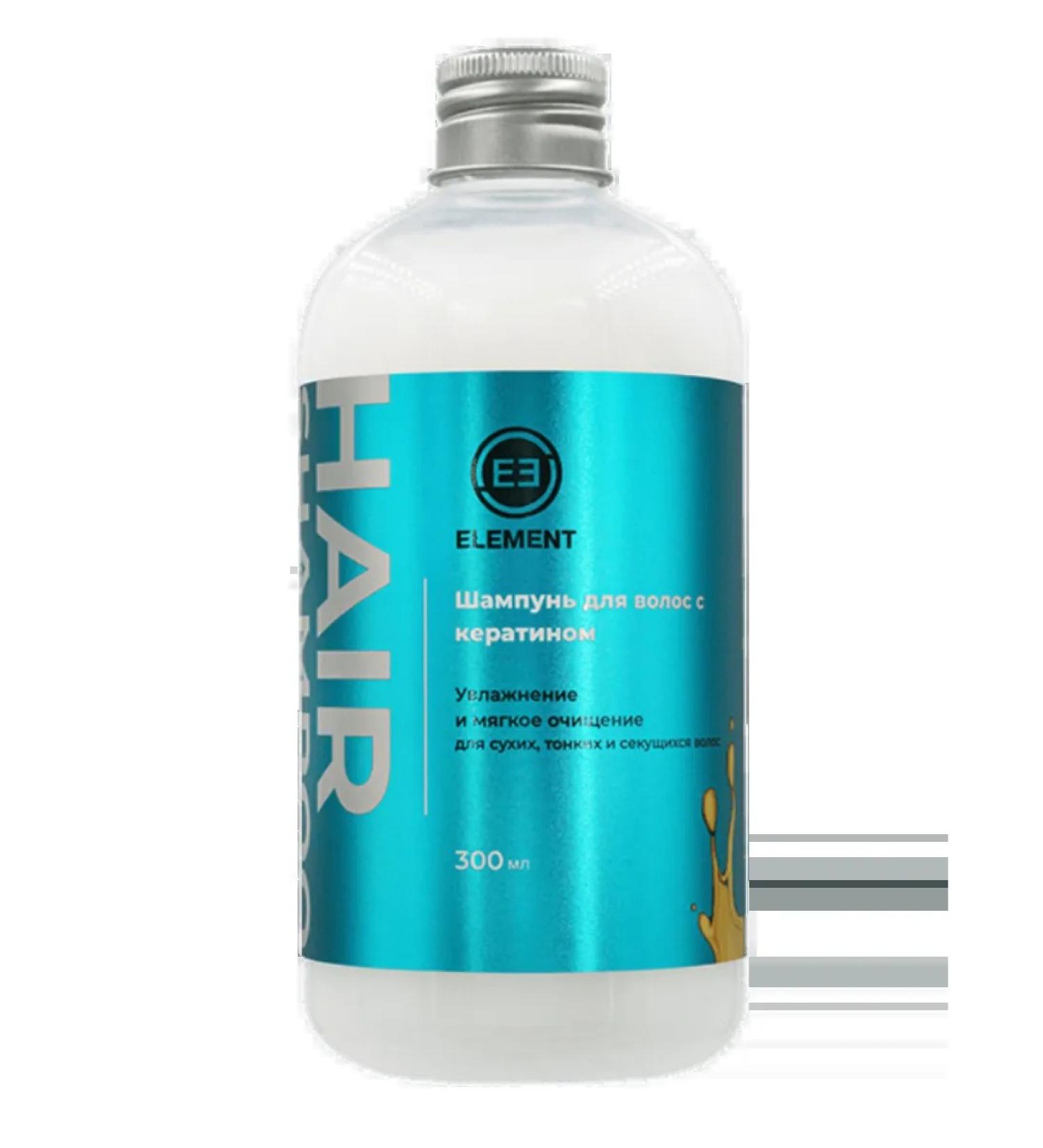 ELEMENT-beauty Shampoo for hair with keratin