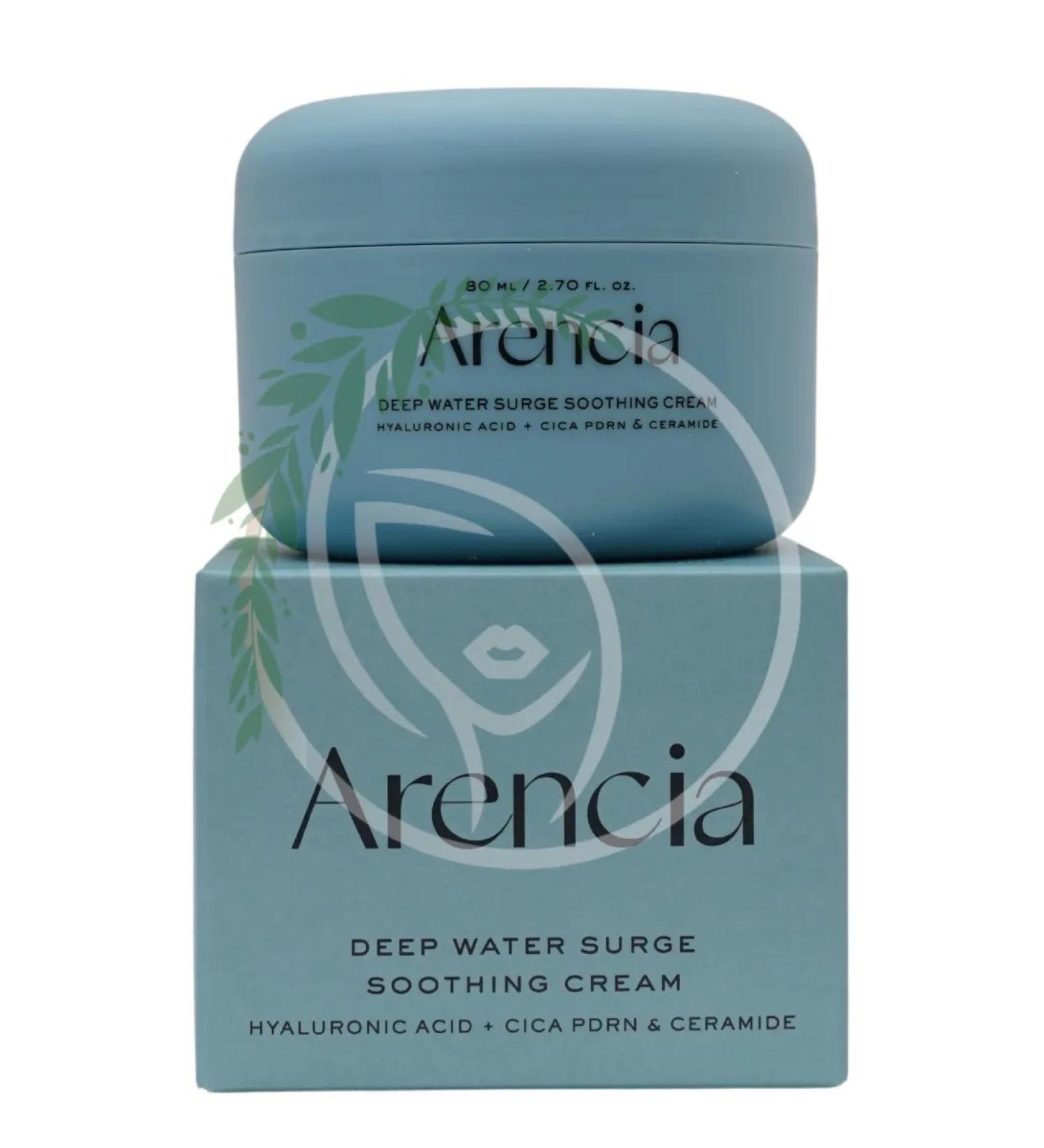 Arencia Cream with PDRN and peptides Deep Water Surge Soothing Cream 110ml - Buy Online on GoSupps.com