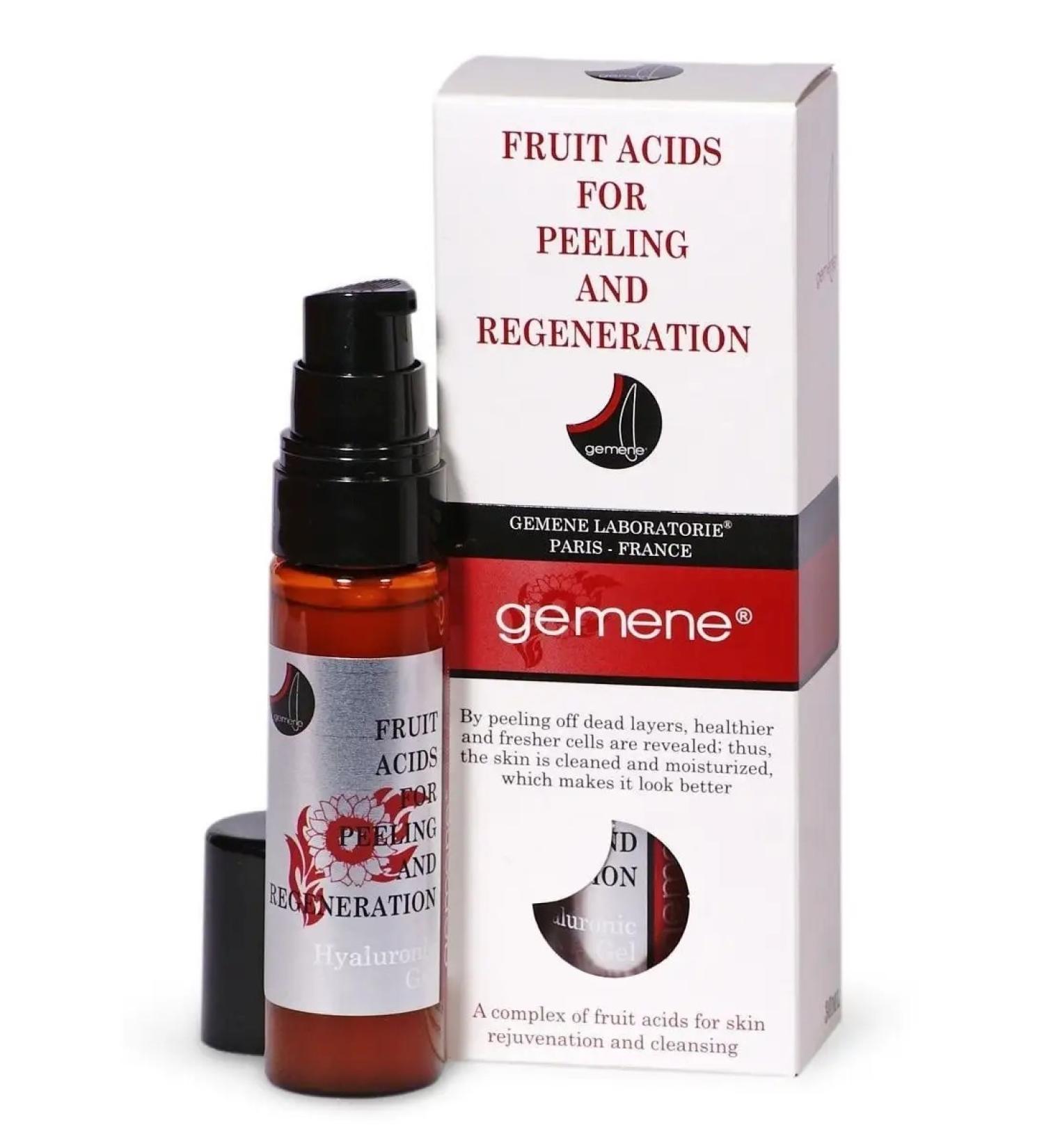 Gemene Fruit acids and face regeneration - Buy Online on GoSupps.com