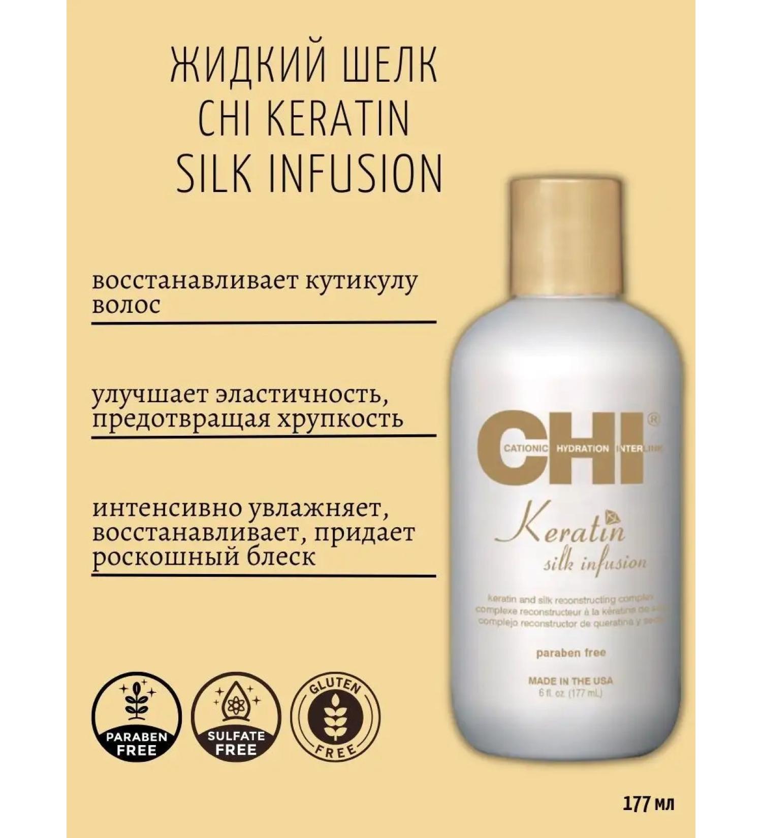 chi Restoring serum SILK Infusion 177 ml - Buy Online on GoSupps.com
