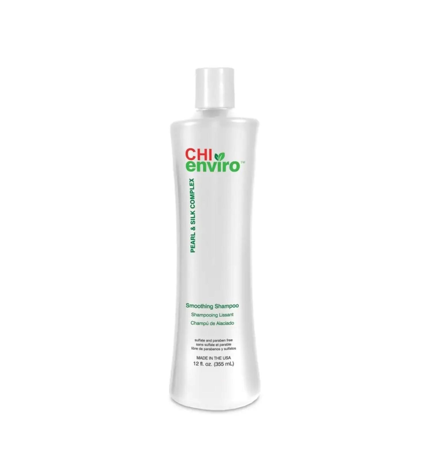 chi Enviro smoothing shampoo 355 ml - Buy Online on GoSupps.com