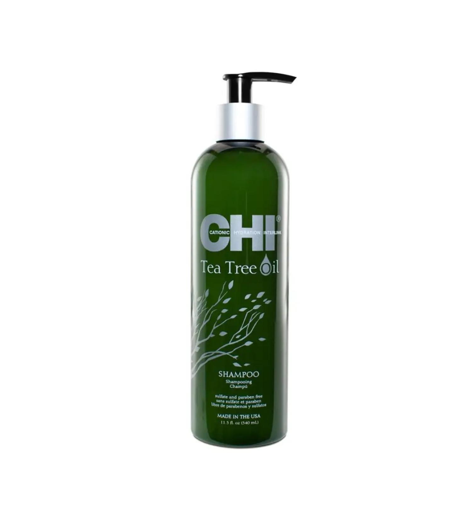chi TEA TREE OIL tea tree shampoo 340 ml - Buy Online on GoSupps.com