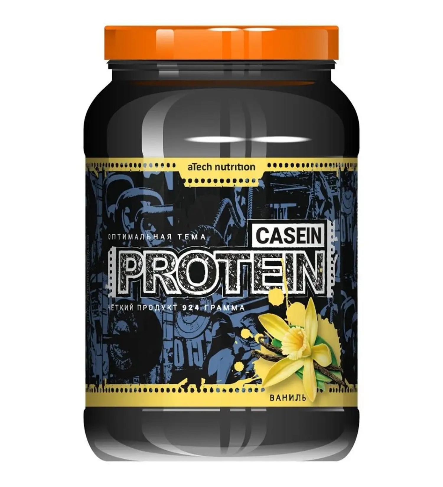 aTech nutrition Casein protein evening cocktail 900 g. Vanil - Buy Online on GoSupps.com