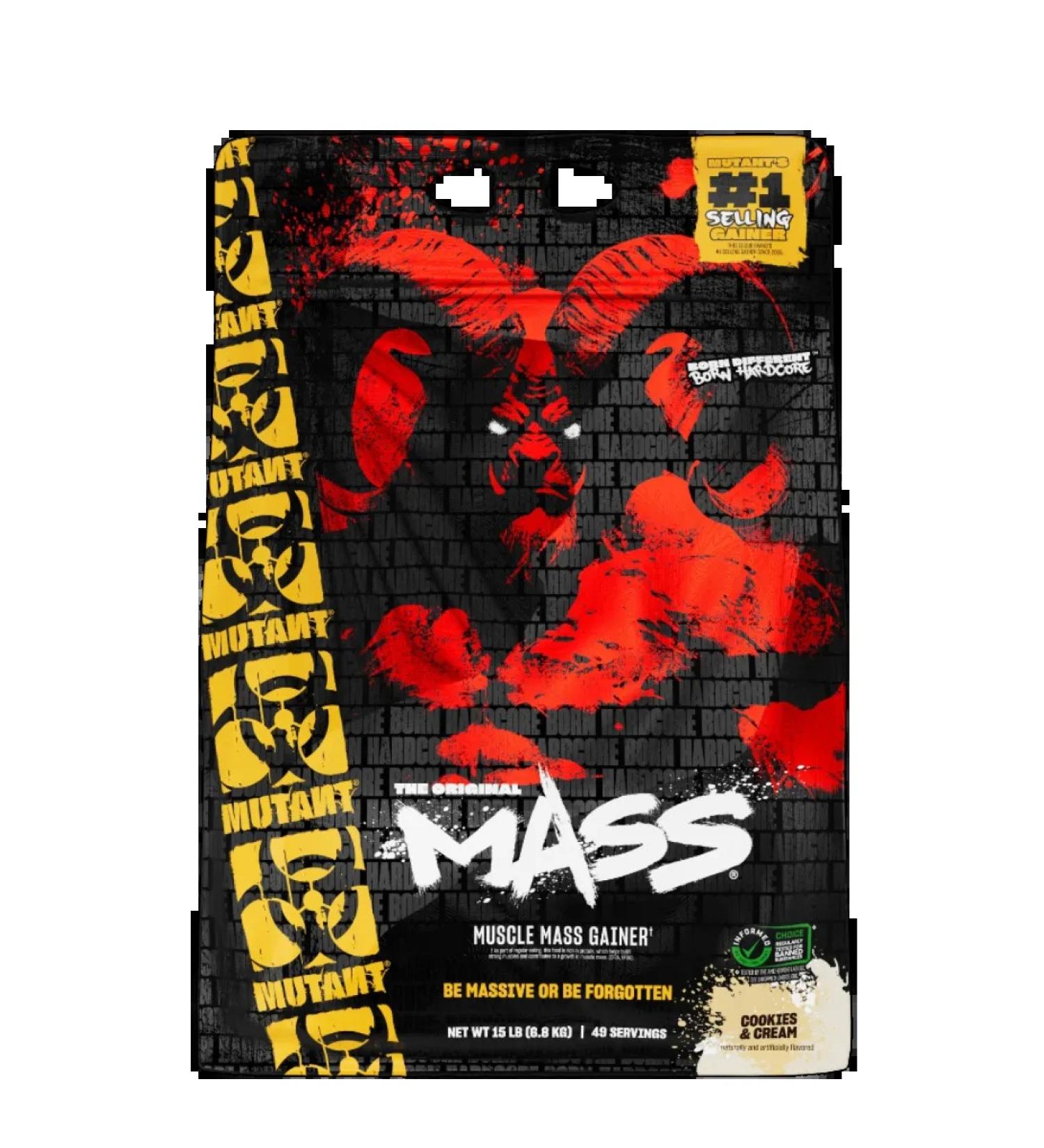 MUTANT MASS Gainer Mass 6800 g (Cream cookies)