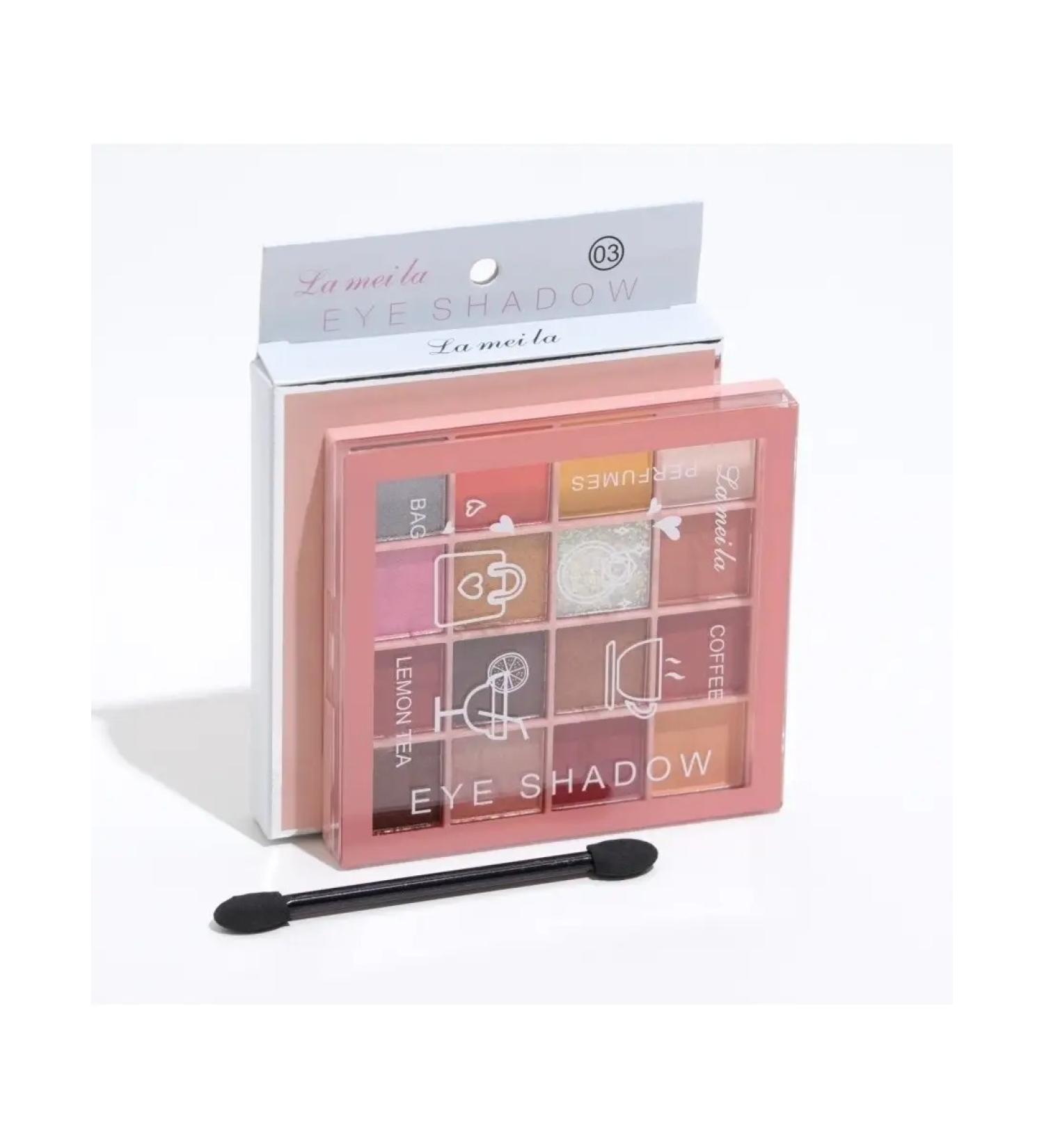 Lameila Set of shadows for eyelids 16 colors - Buy Online on GoSupps.com