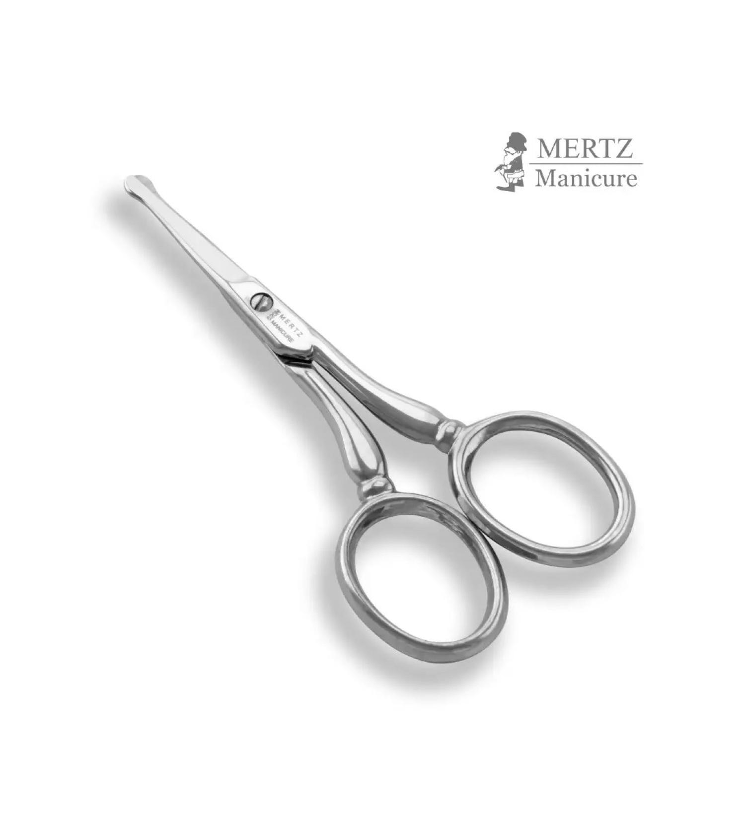 MERTZ Scissors for a beard of mustache and nose straight