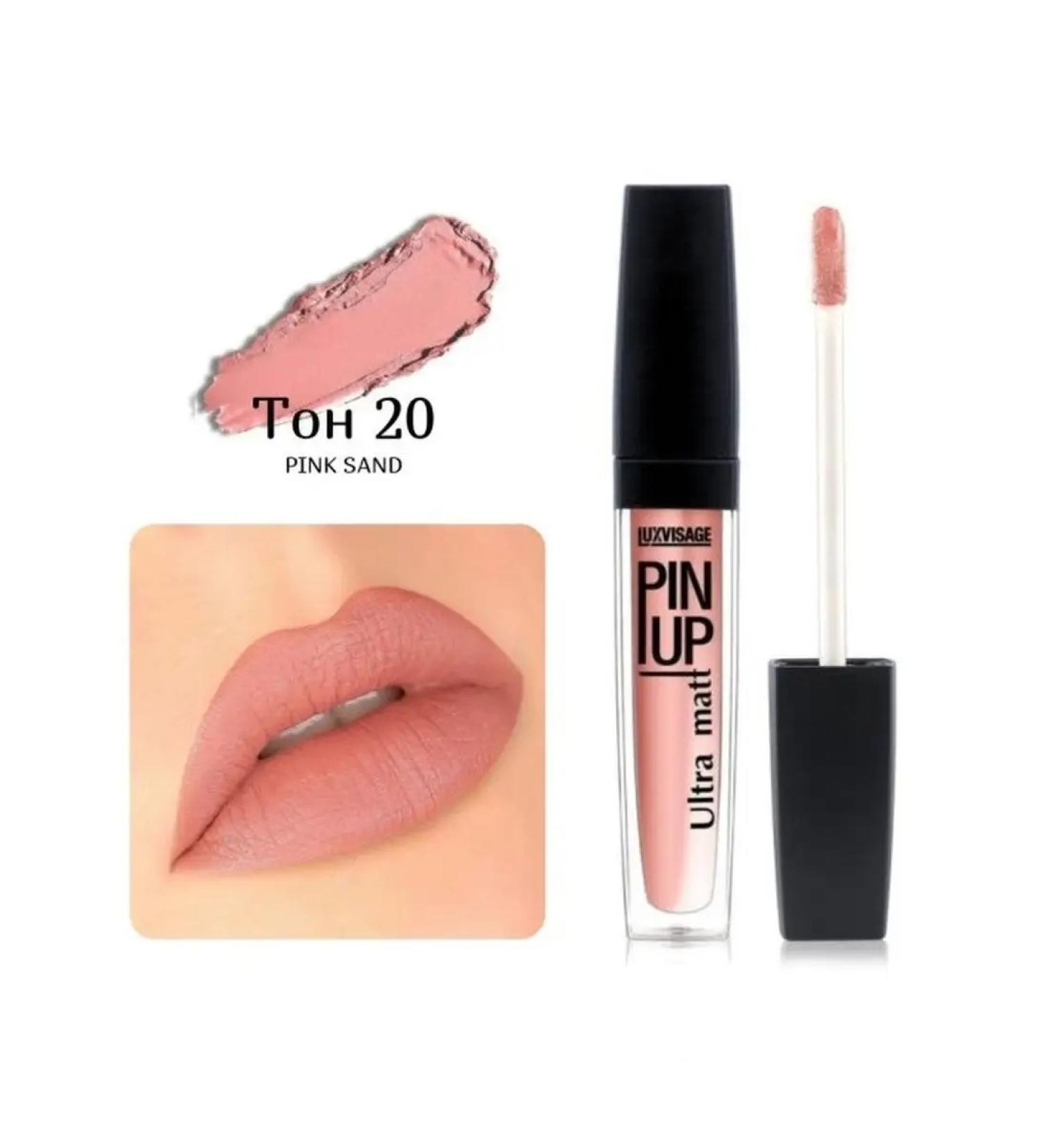 LUXVISAGE Pin-up ultra matt liquid matte lipstick - Buy Online on GoSupps.com