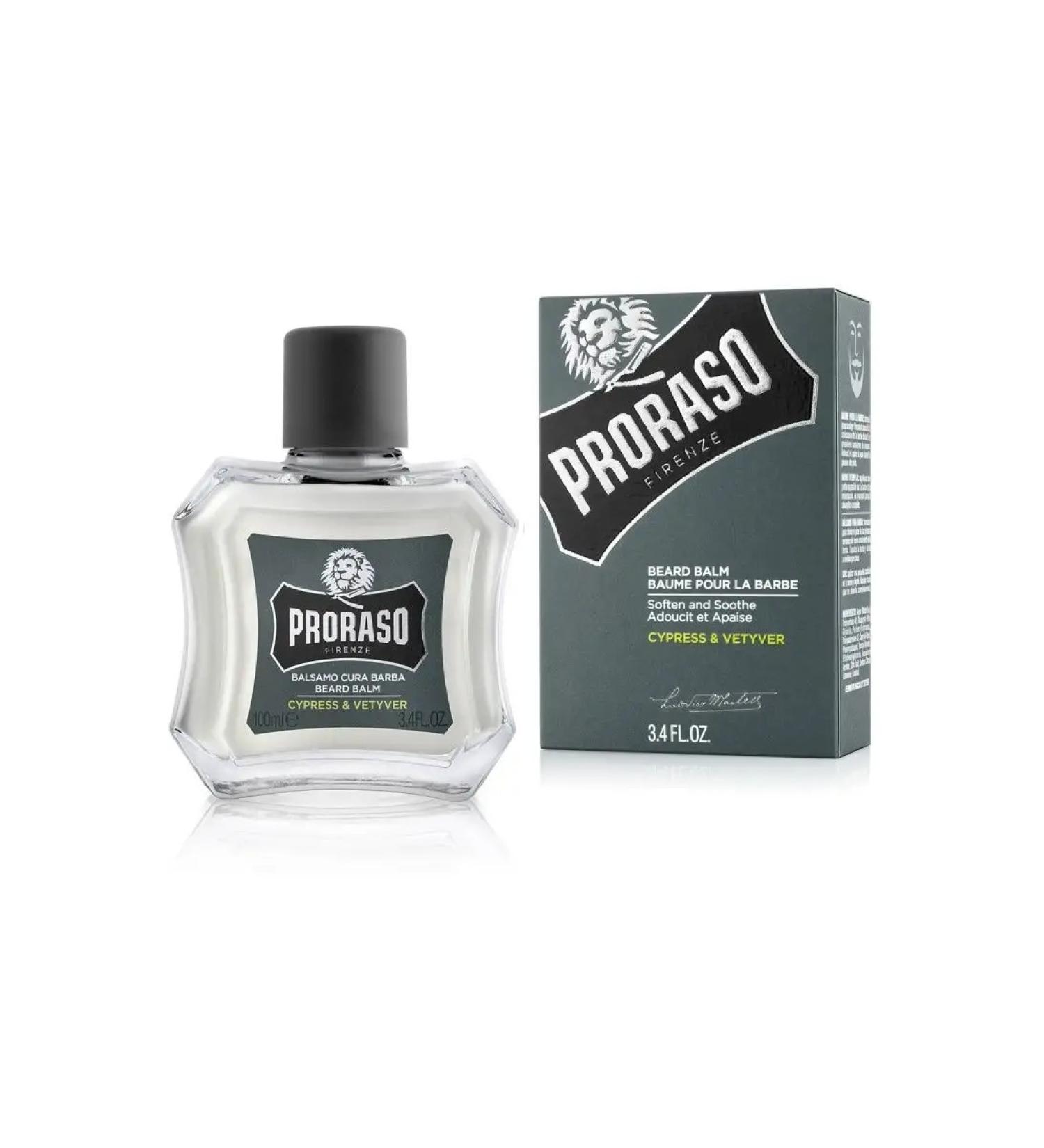 PRORASO Cypress and vetever beard balm (cypress and vetiver)