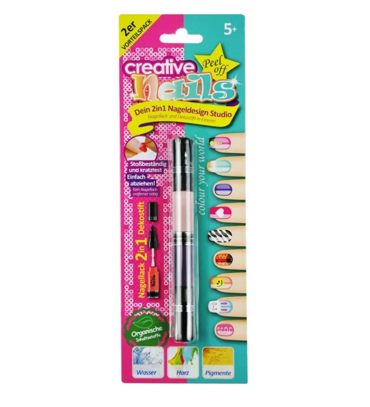 RASPBERRIES Children's water-based nail polish pencil