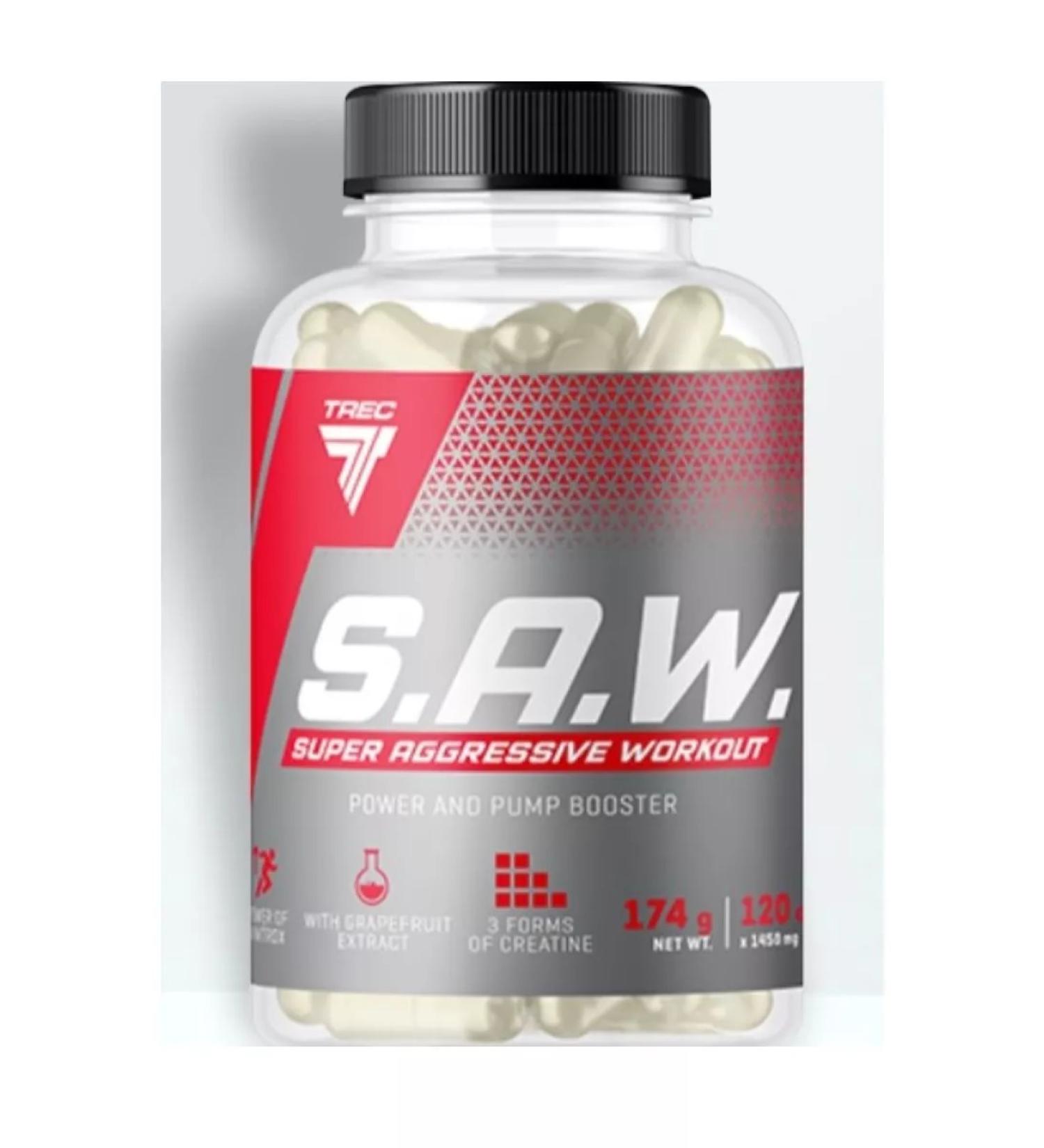 Trec Nutrition SAW Prevention Complex for Endurance 120 capsules - Buy Online on GoSupps.com