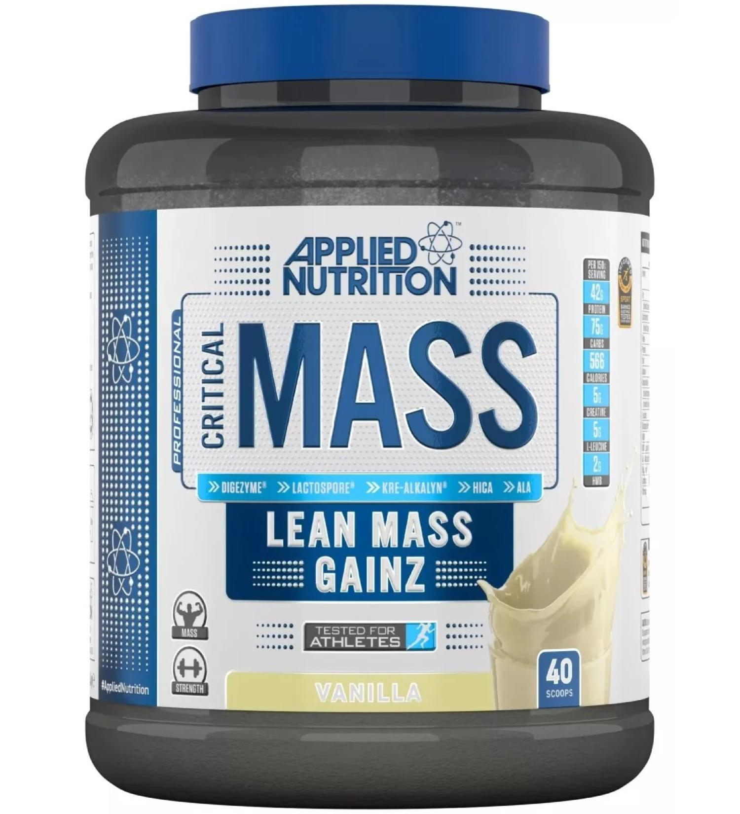 APPLIED NUTRITION Critical Mass Professional 2.4 kg - Vanilla - Buy Online on GoSupps.com