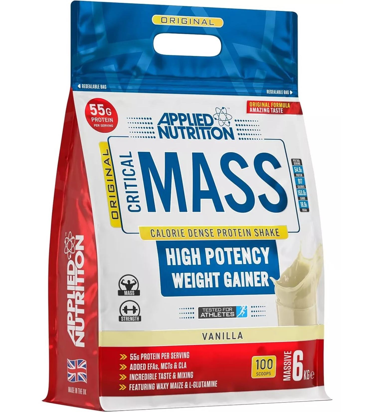 APPLIED NUTRITION Heiner Critical Mass Original 6 kg - vanilla - Buy Online on GoSupps.com