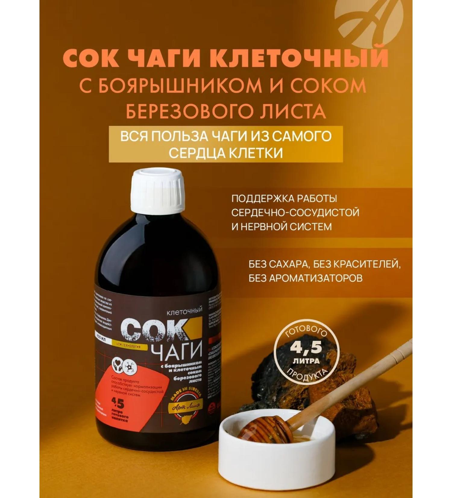Art Life Chaga juice from the Siberian taiga bio -access - Buy Online on GoSupps.com