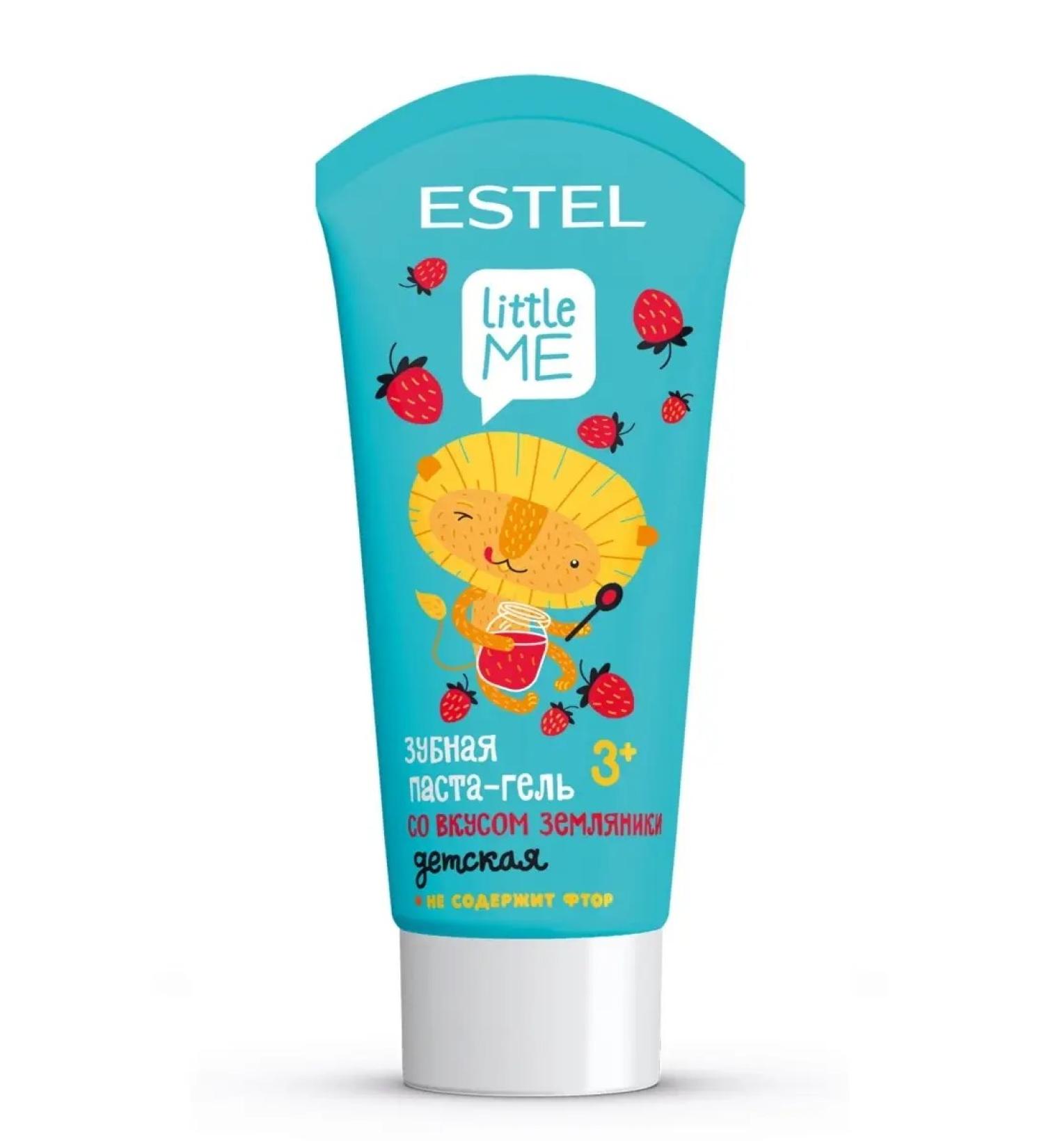 ESTEL Children's toothpaste-gel with a taste of strawberries 60 ml - Buy Online on GoSupps.com