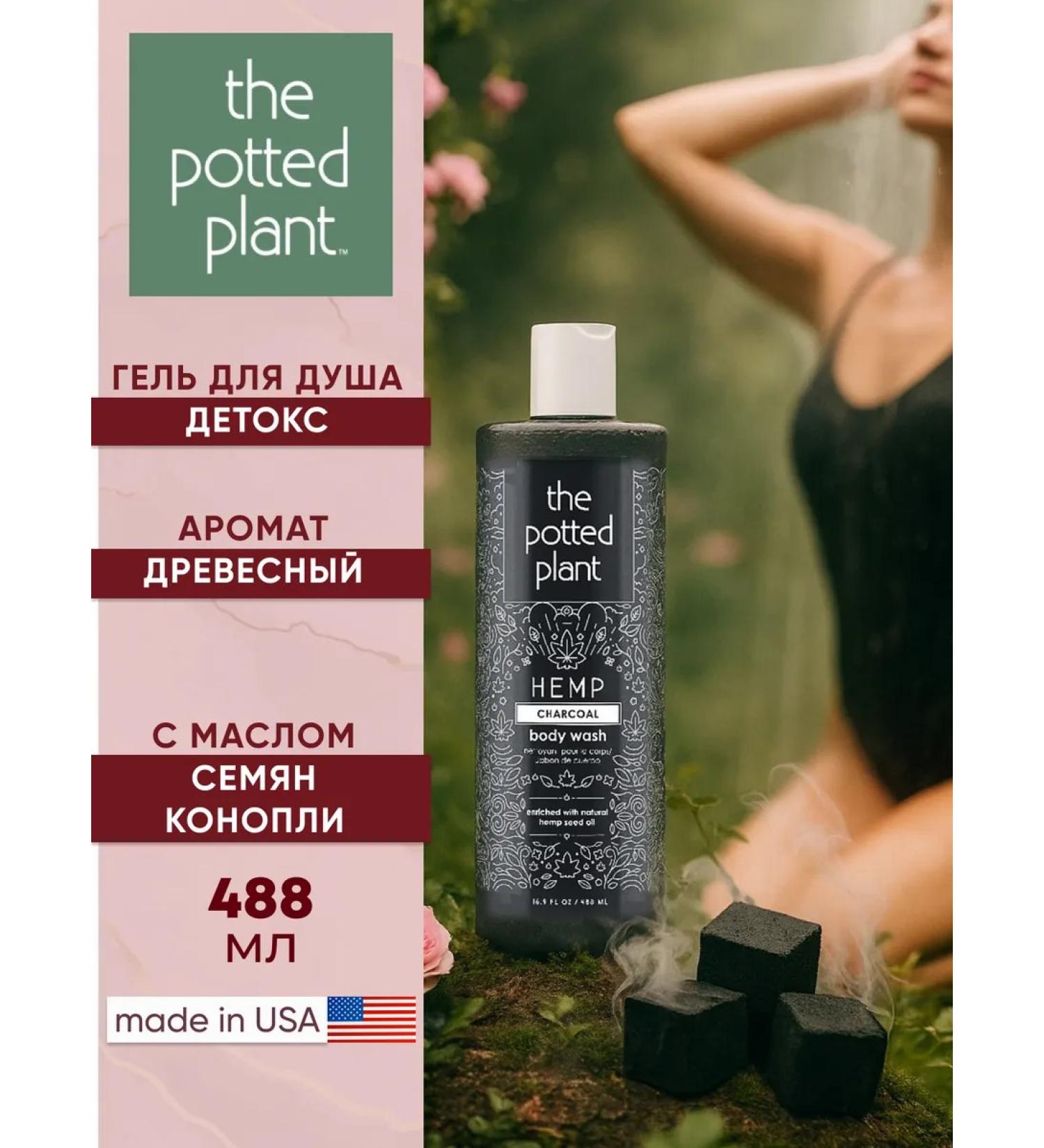 The Potted Plant Shower gel Wood moisturizer 500 ml - Buy Online on GoSupps.com