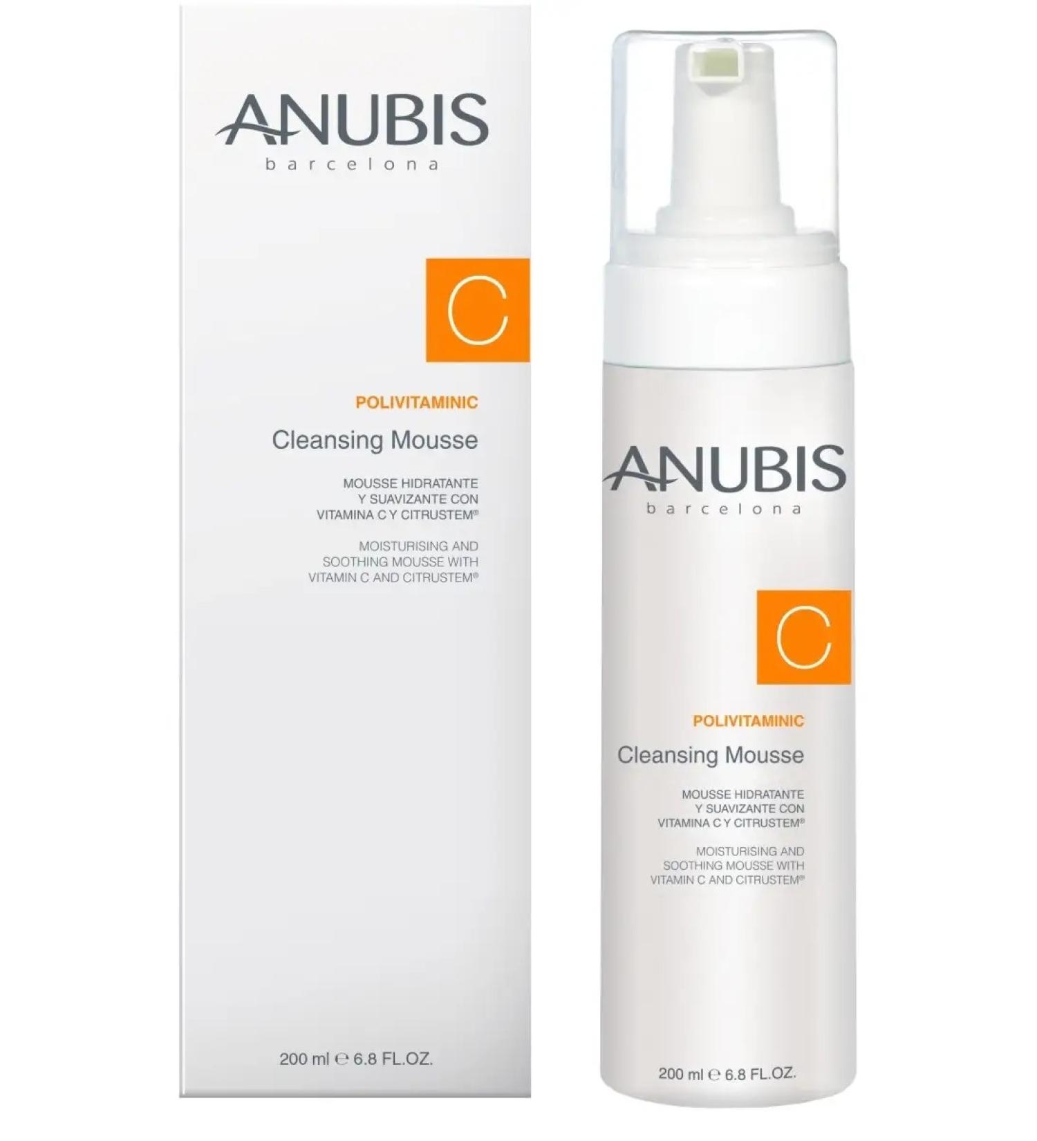 Anubis Barcelona Cleaning vitaminizing mousse Polivitaminic mousse