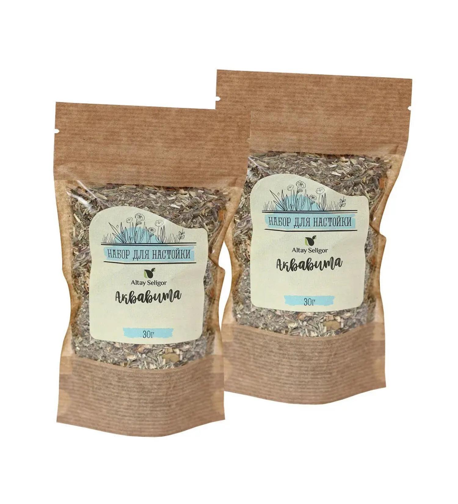 Altay Seligor Aquavit tincture set - 2 pcs