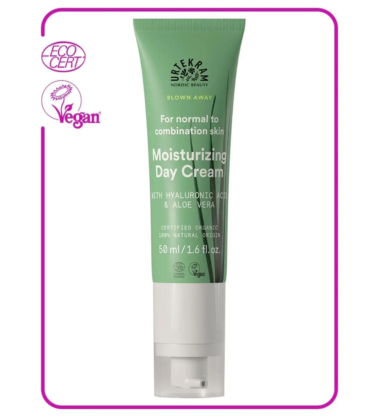 Urtekram Organic moisturizing daily cream Wild lemongrass 50 ml - Buy Online on GoSupps.com