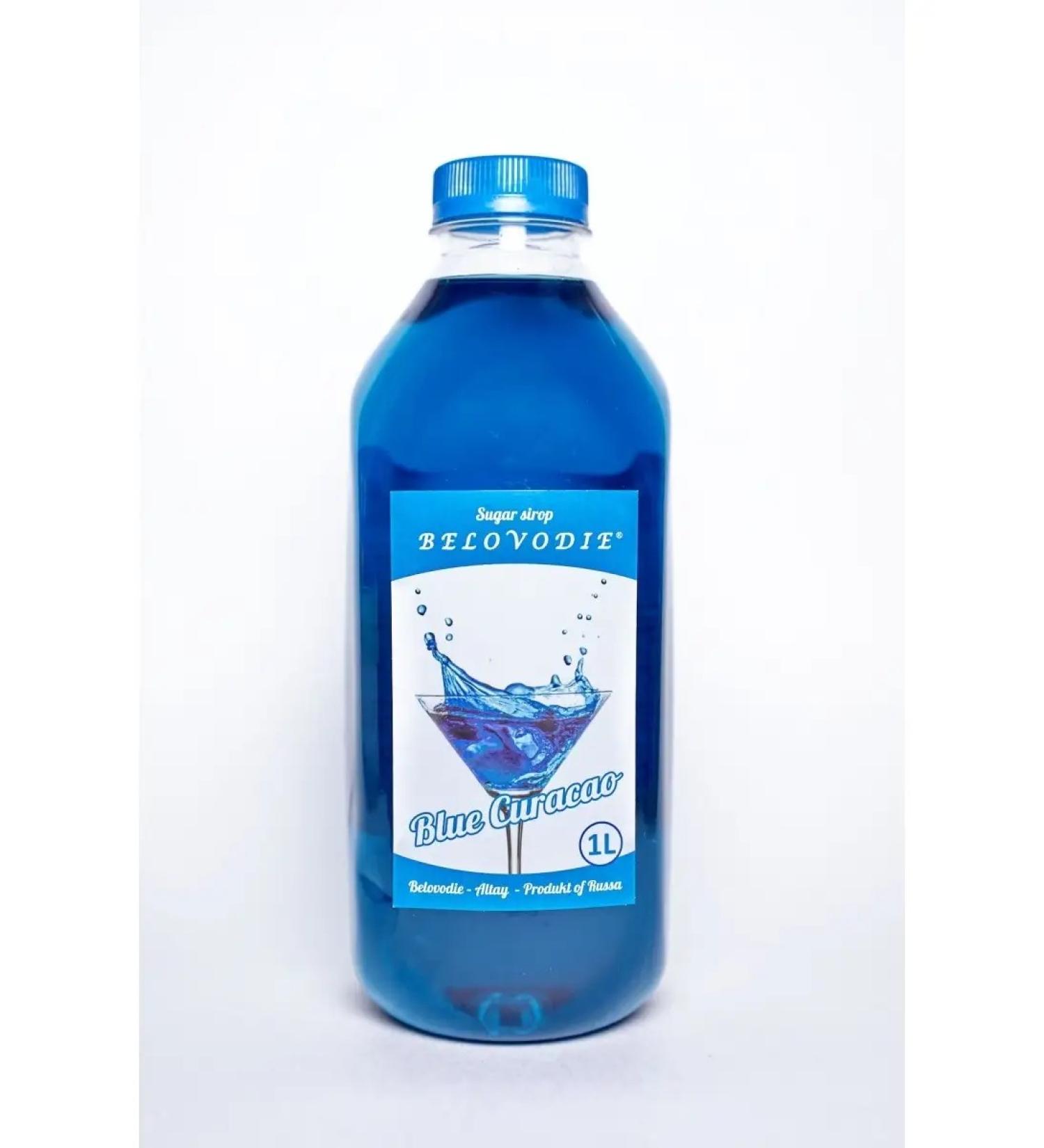 Belovodye Blue Curasao syrup (for drinks and cocktails) 1 liter